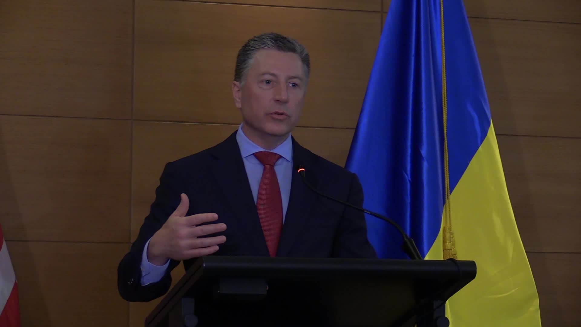 Press conference of U.S. Special Representative for Ukraine Kurt Volker in Kiev