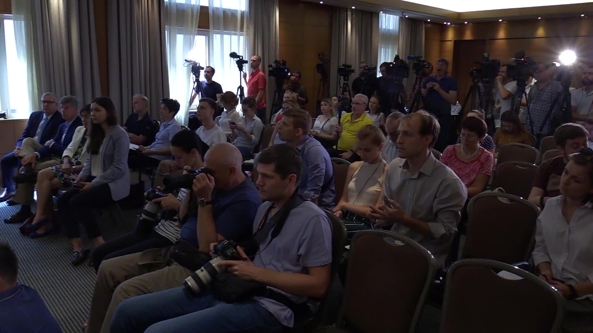 Press conference of U.S. Special Representative for Ukraine Kurt Volker in Kiev