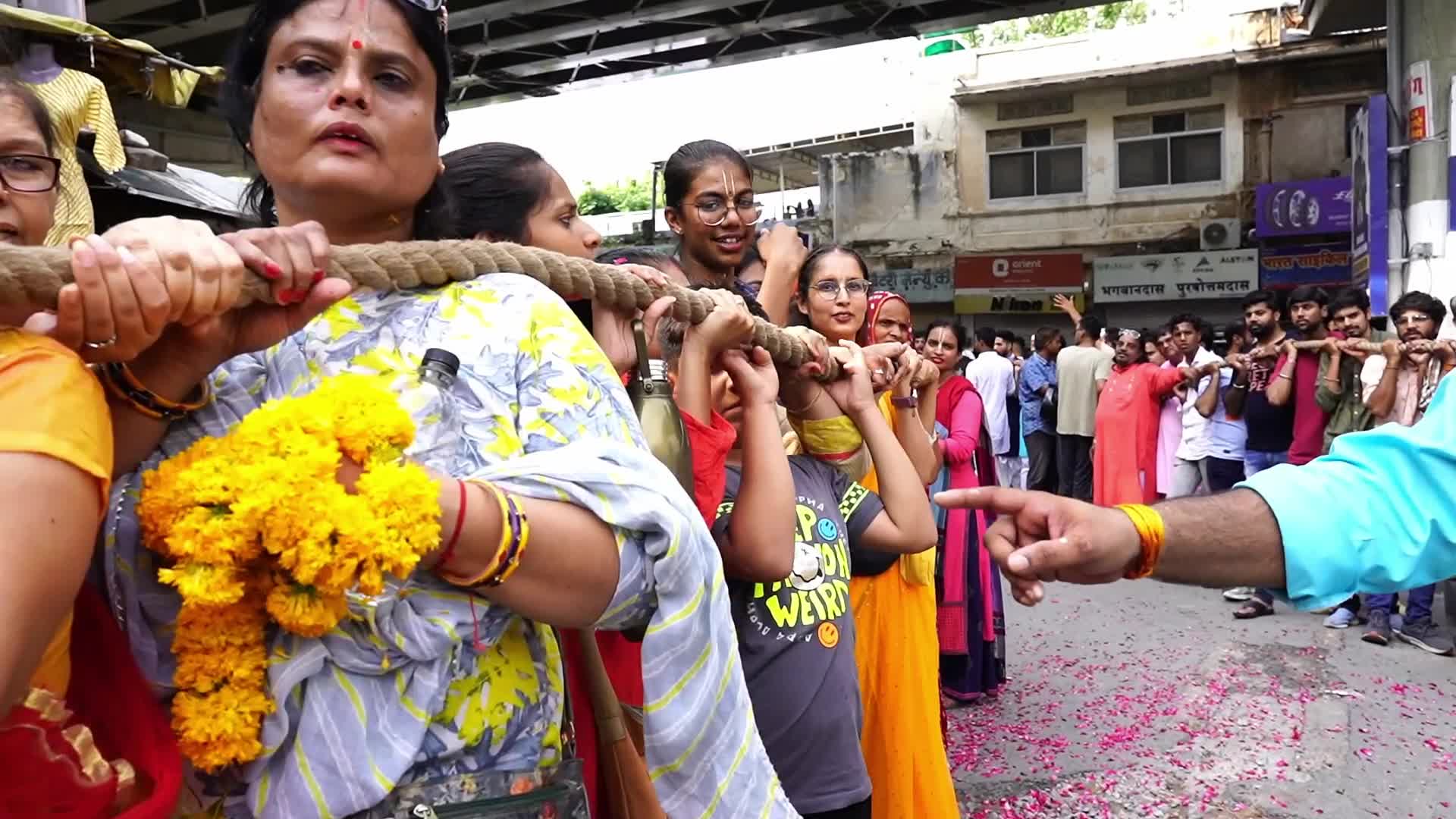 Hindu Chariot Festival  In Ajmer