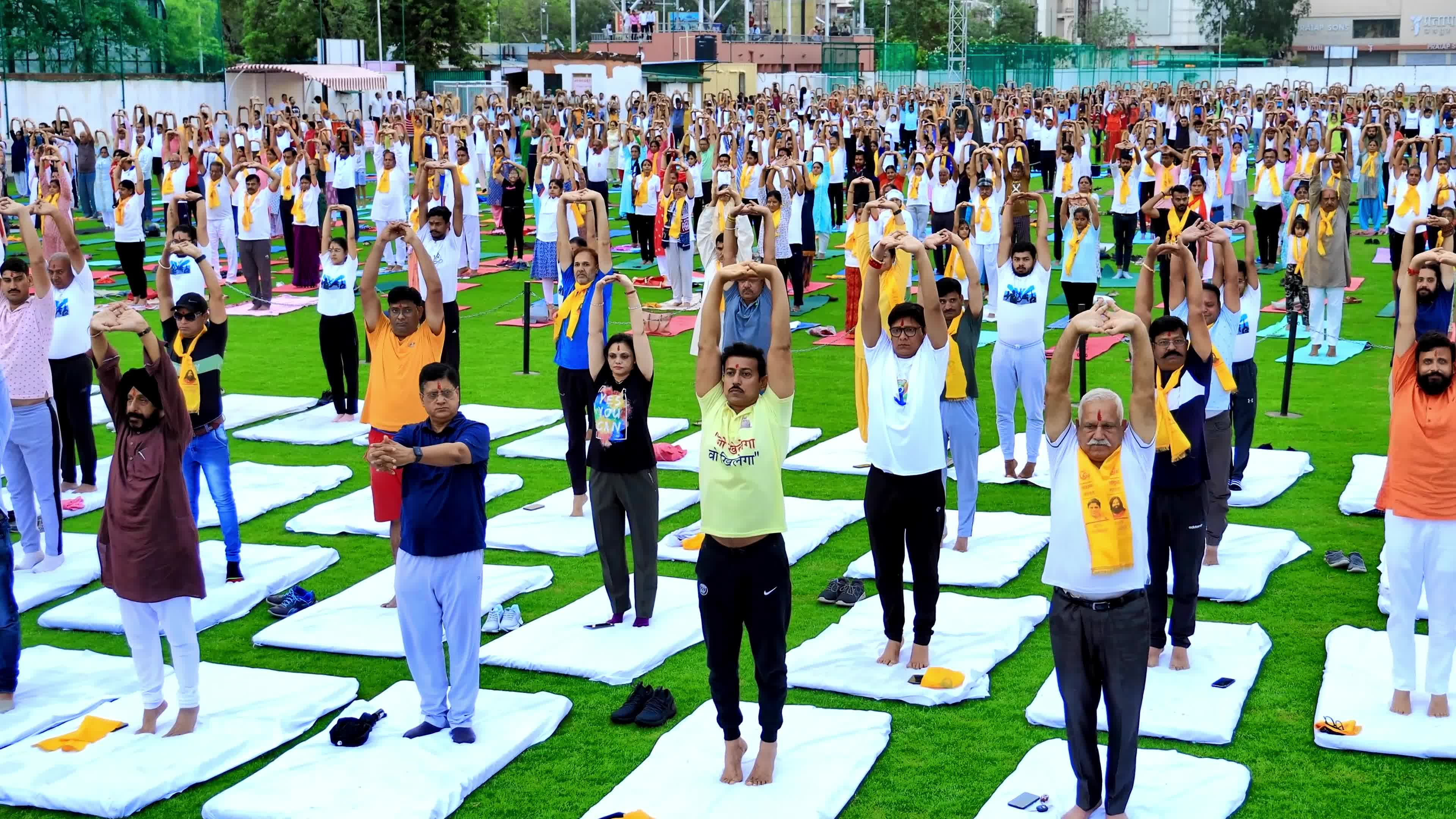 International Yoga Day in Jaipur