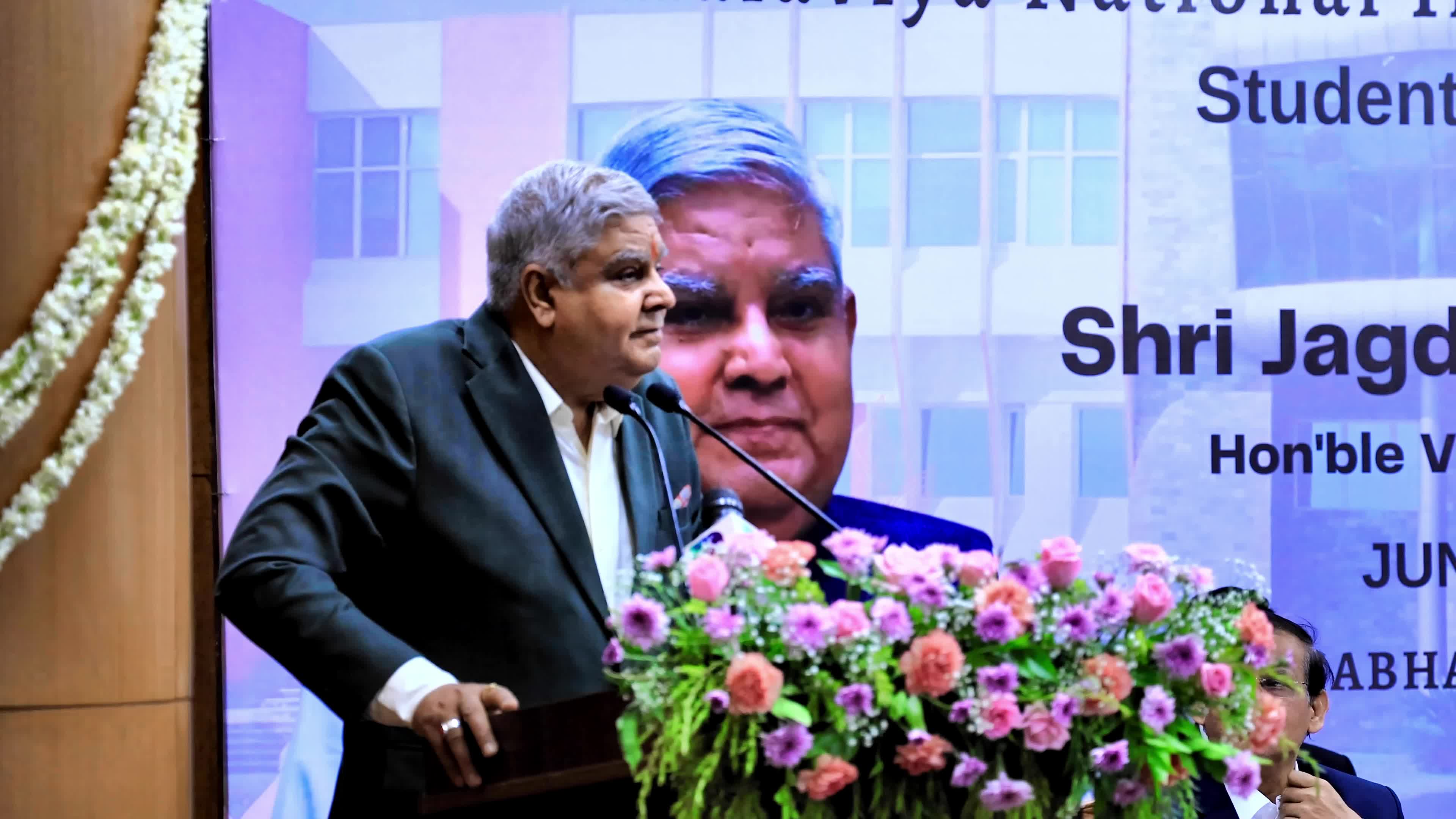 Vice President of India Jagdeep Dhankhar in Jaipur