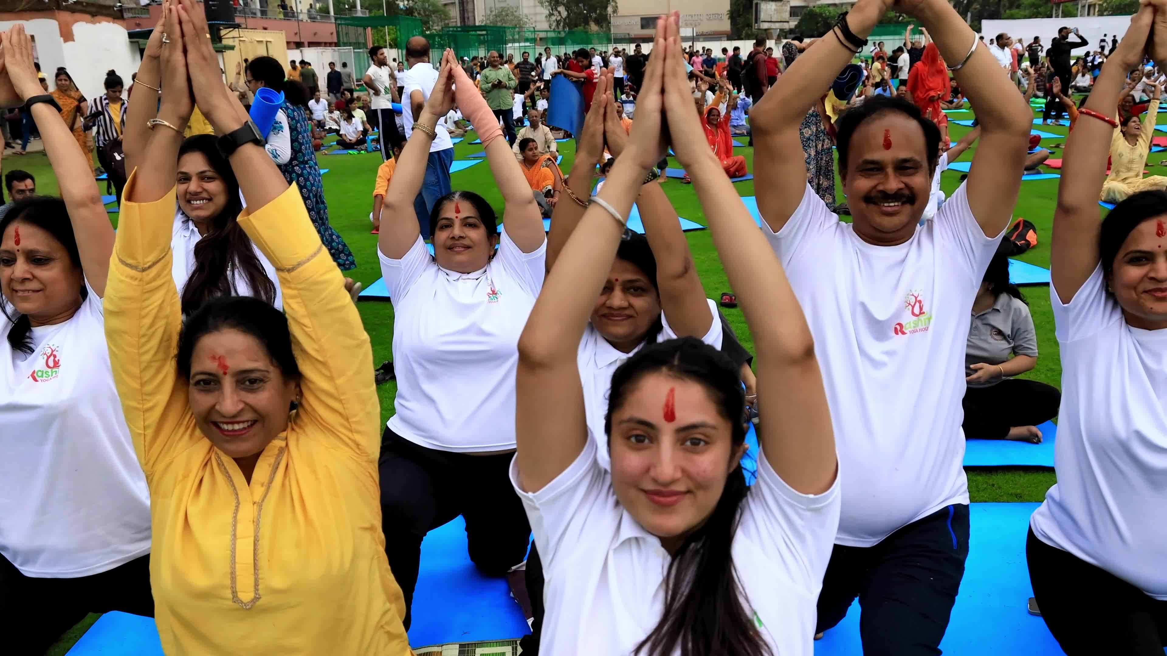 International Yoga Day in Jaipur