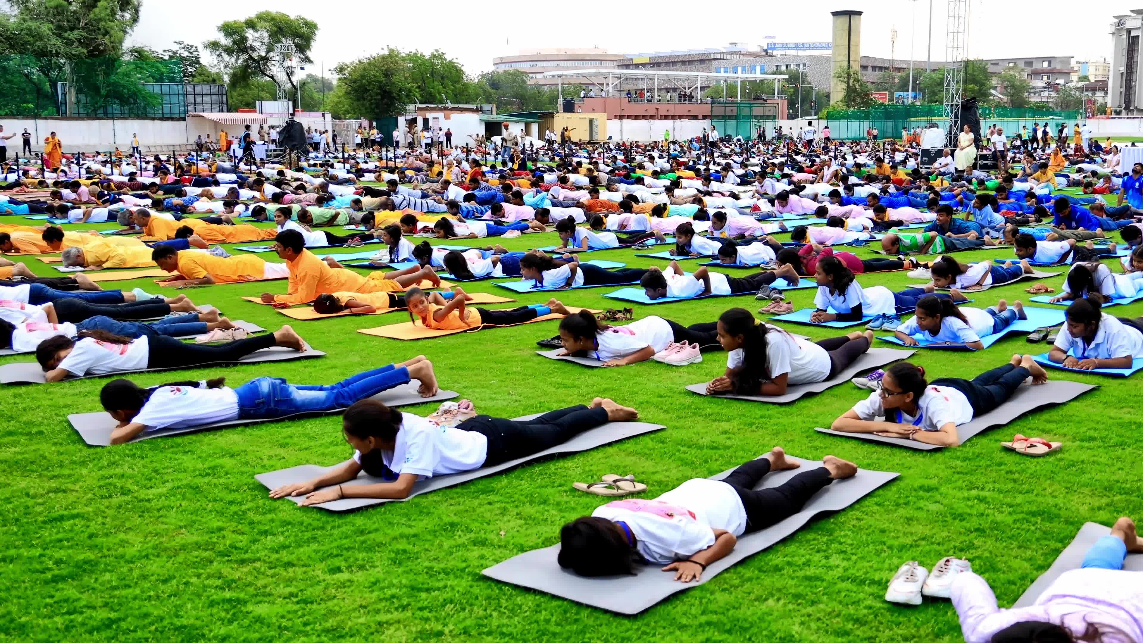 International Yoga Day in Jaipur