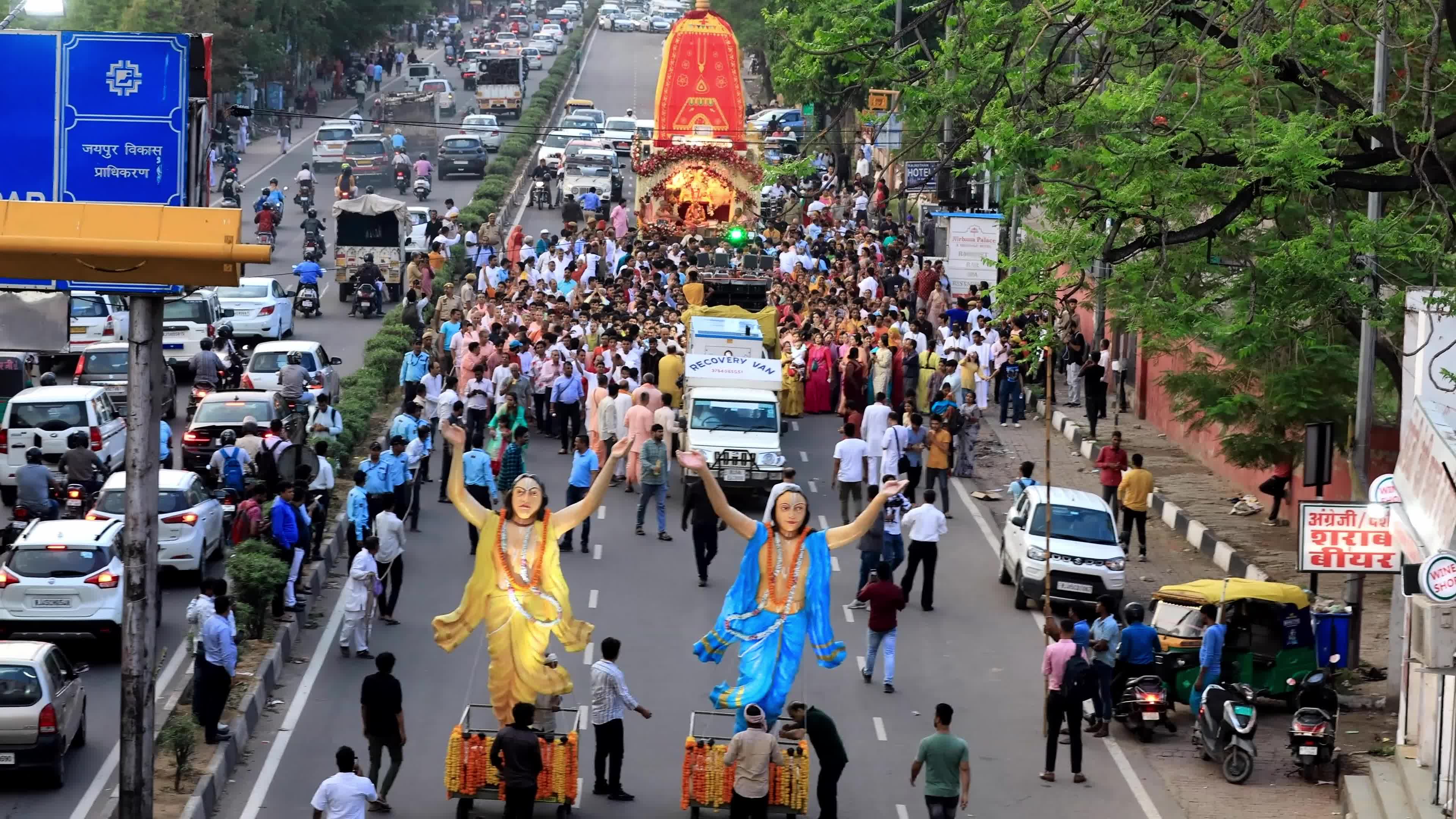 Lord Jagannath Rath Yatra In Jaipur