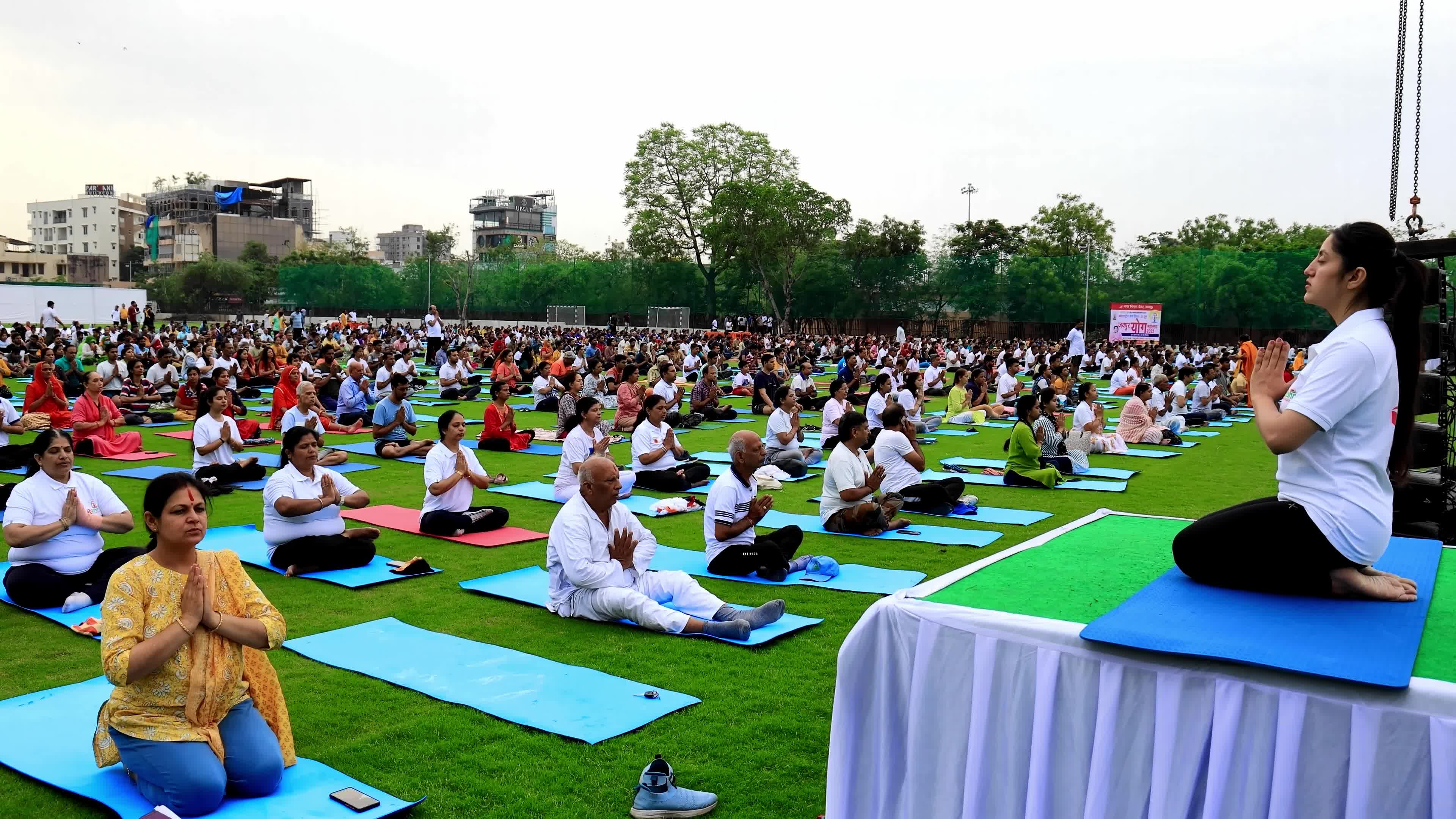 International Yoga Day in Jaipur
