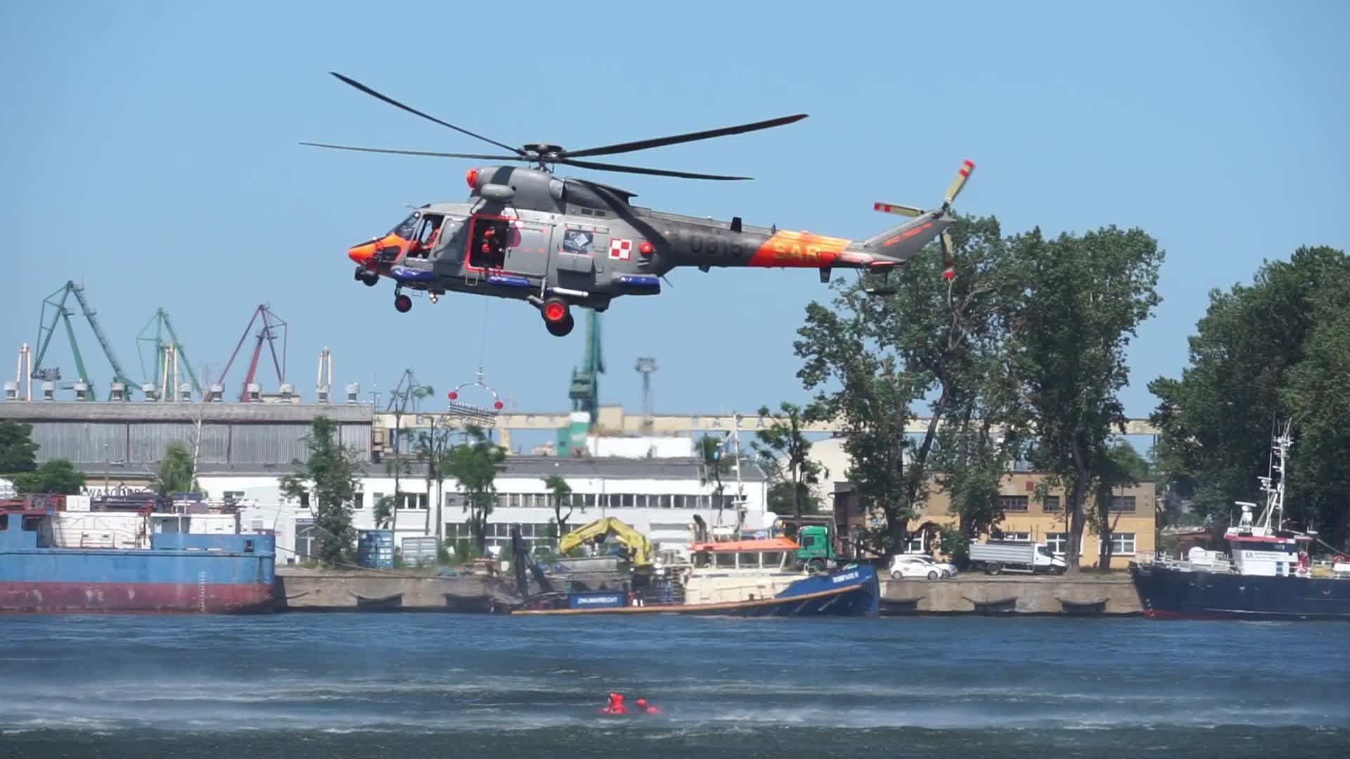 SAR training in Gdynia, Poland
