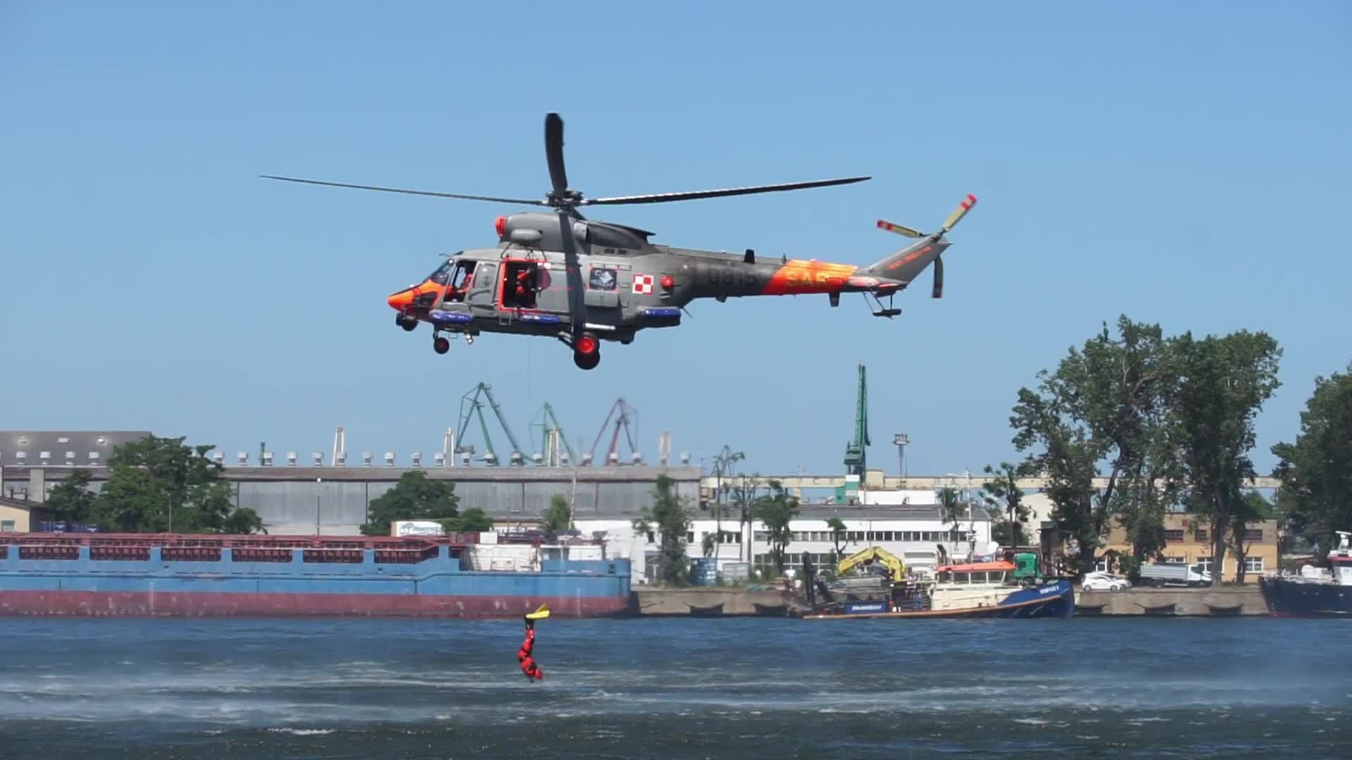 SAR training in Gdynia, Poland