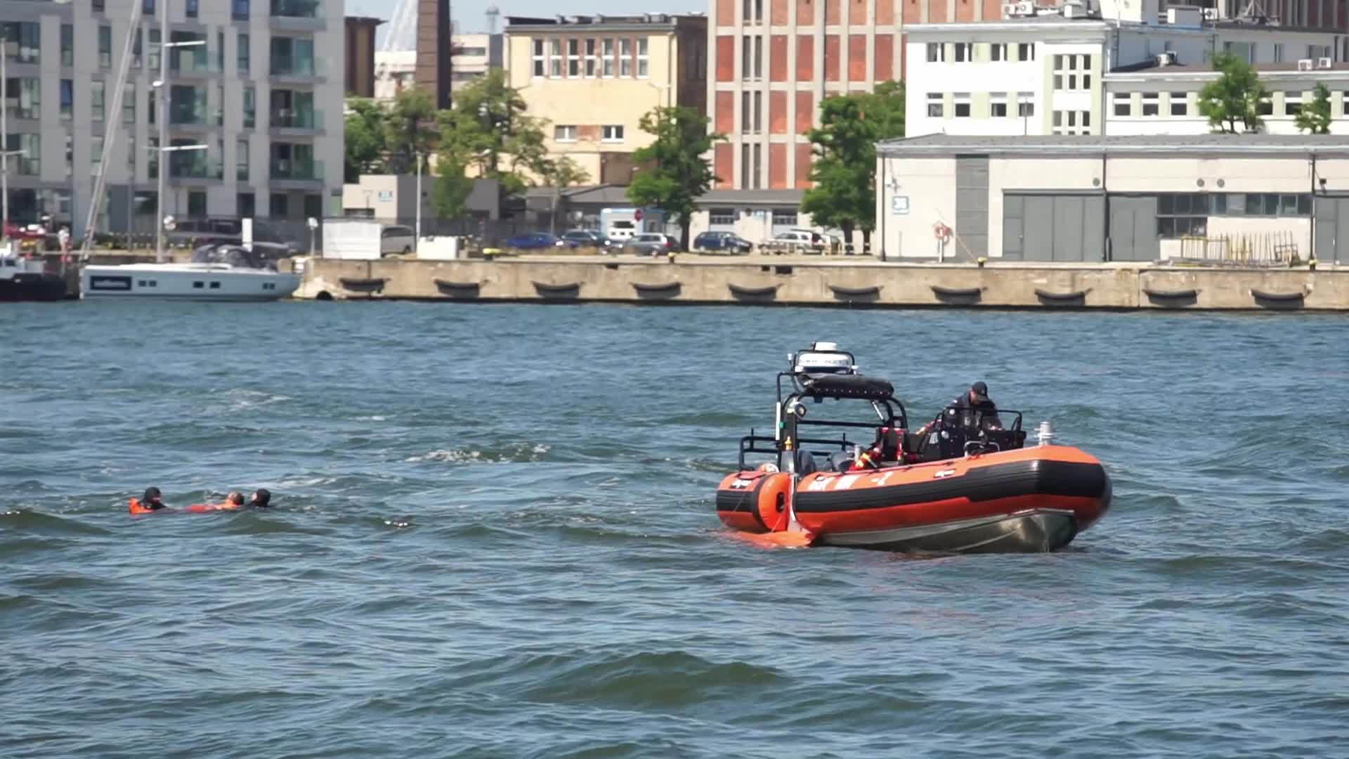 SAR training in Gdynia, Poland