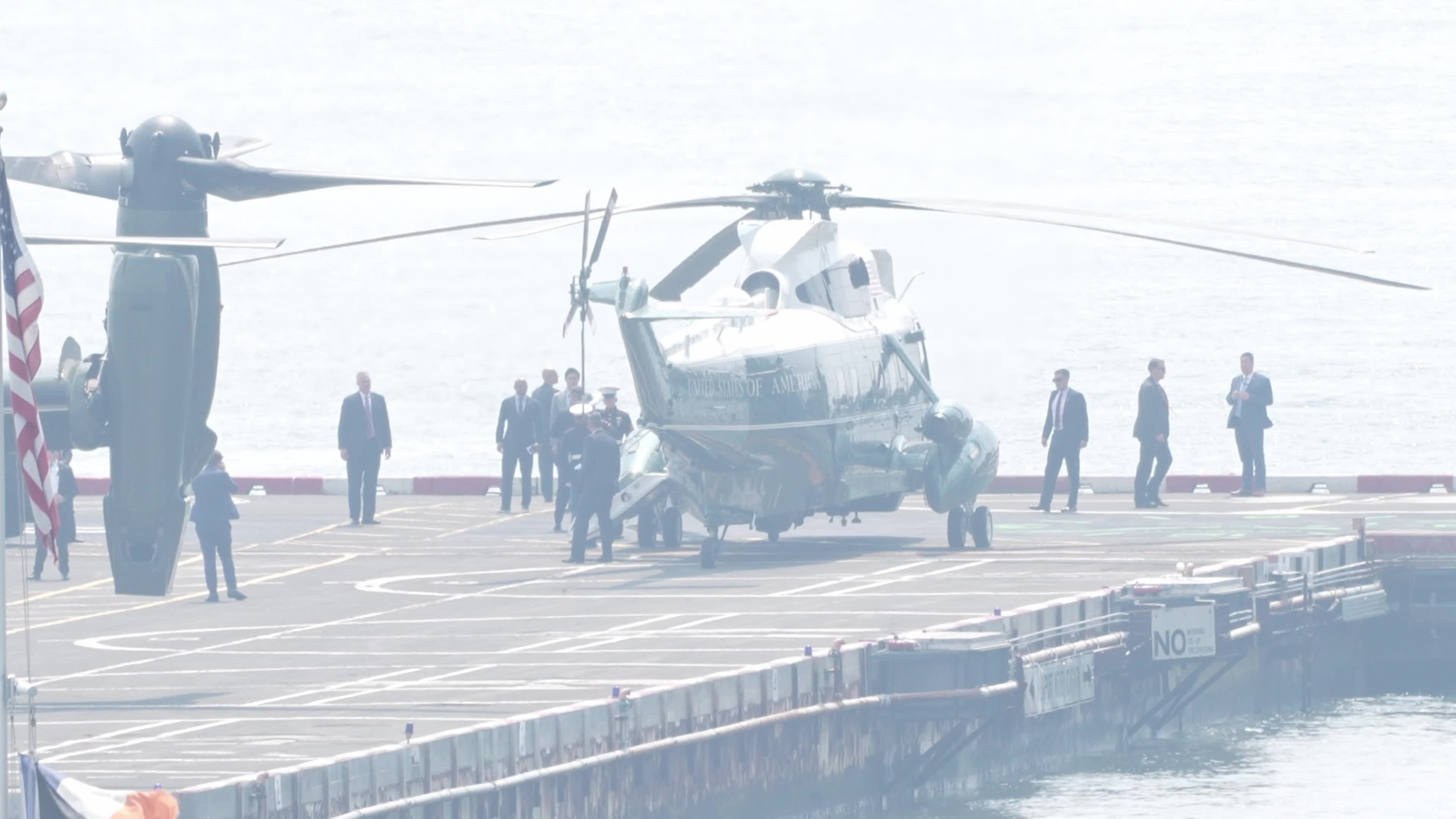 US President Joe Biden’s Visit to New York Cityv