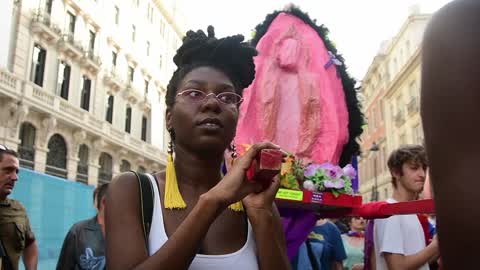 Demonstration for The LGBT Pride In Madrid
