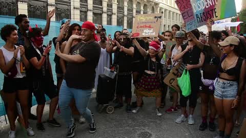 Demonstration for The LGBT Pride In Madrid