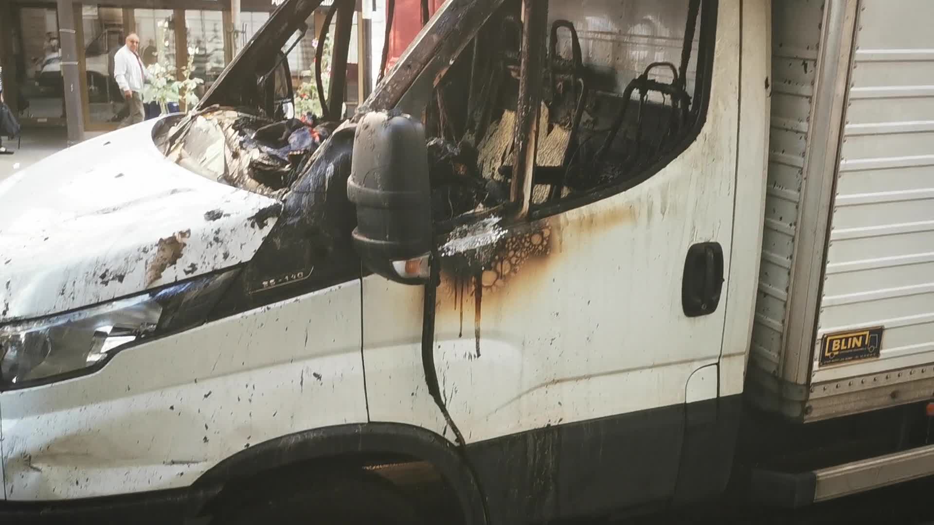 Aftermath of the third night of violent protest in Paris 14th district after 17-year-old shot dead by police