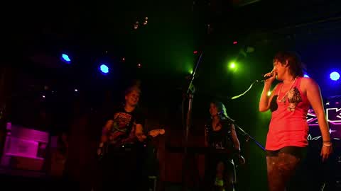 Argentinian feminist band Kumbia Queers Perform In Madrid