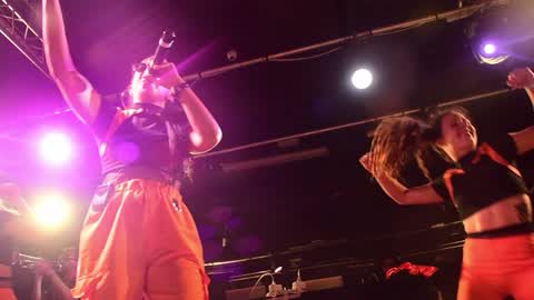 The argentinian feminist singer Miss Bolivia in Madrid, Spain