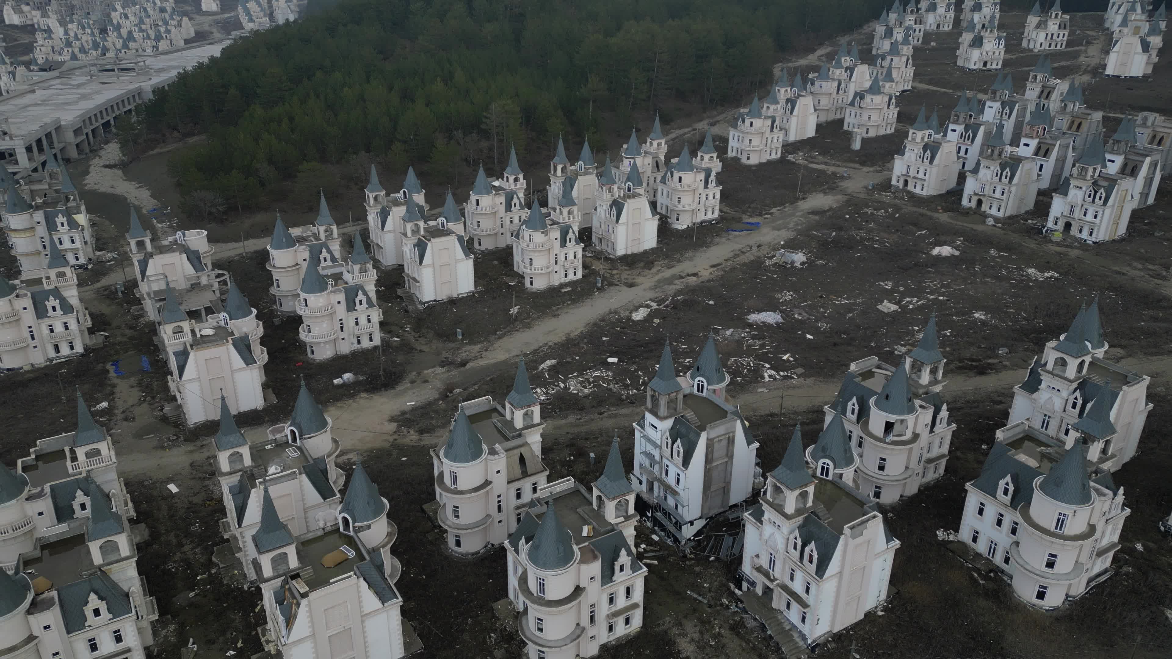 Drone video of Burj Al Babas Residential Complex