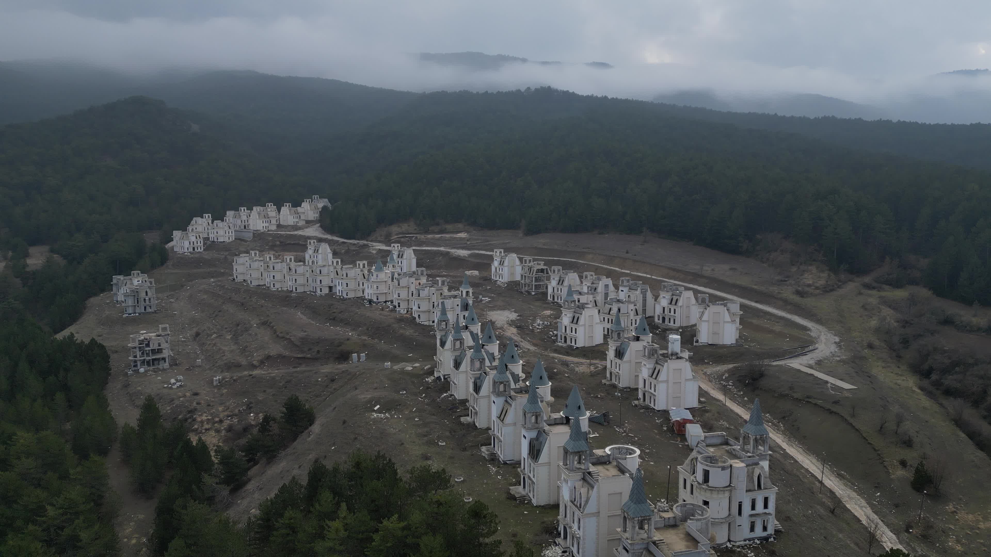 Drone video of Burj Al Babas Residential Complex