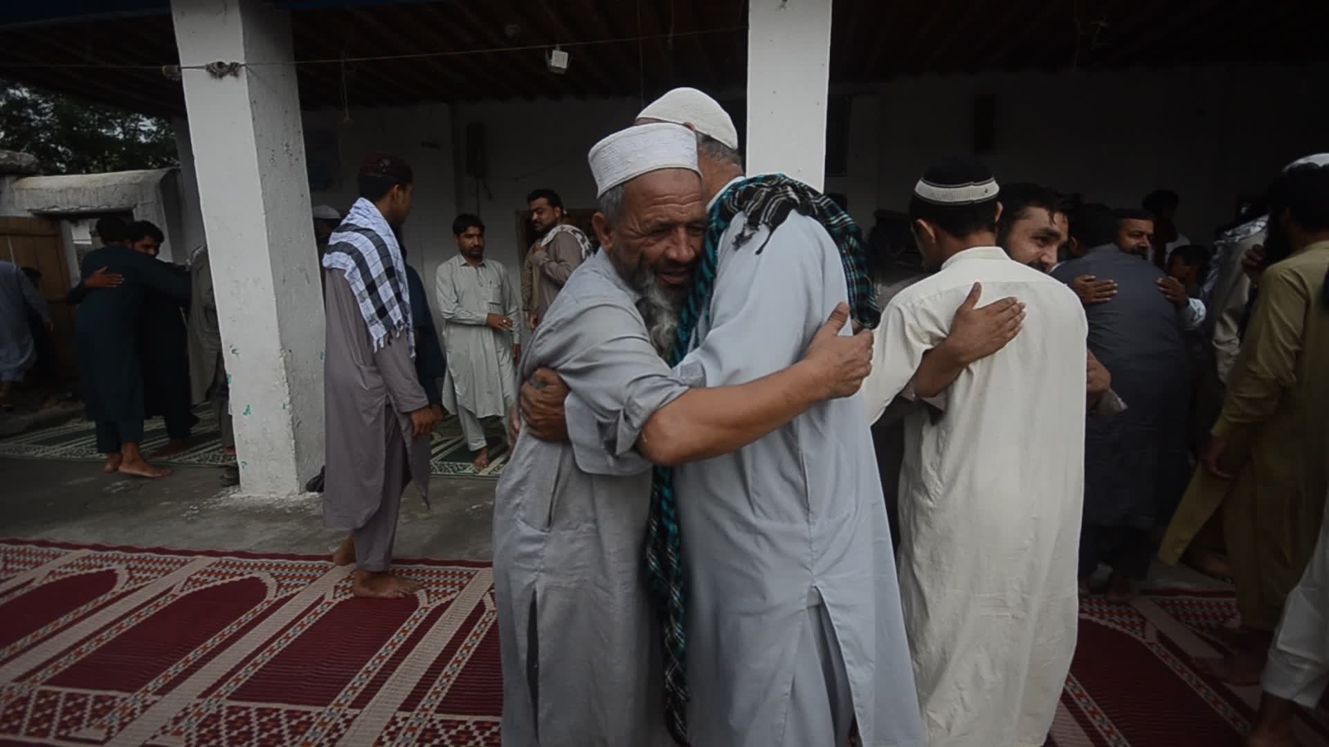 Eid al-Adha prayer in Afghan Refugees Camp In Peshawar