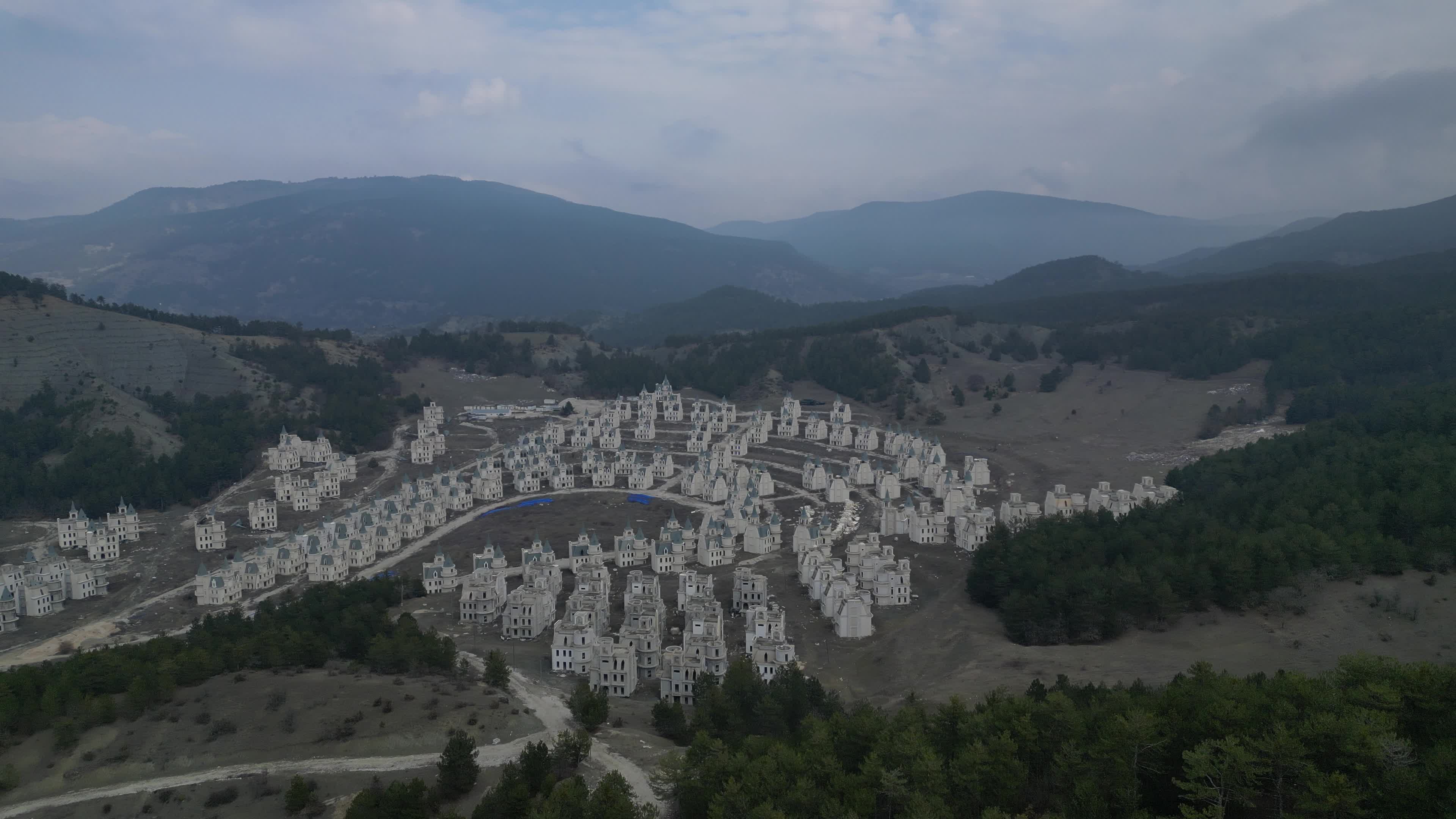 Drone video of Burj Al Babas Residential Complex