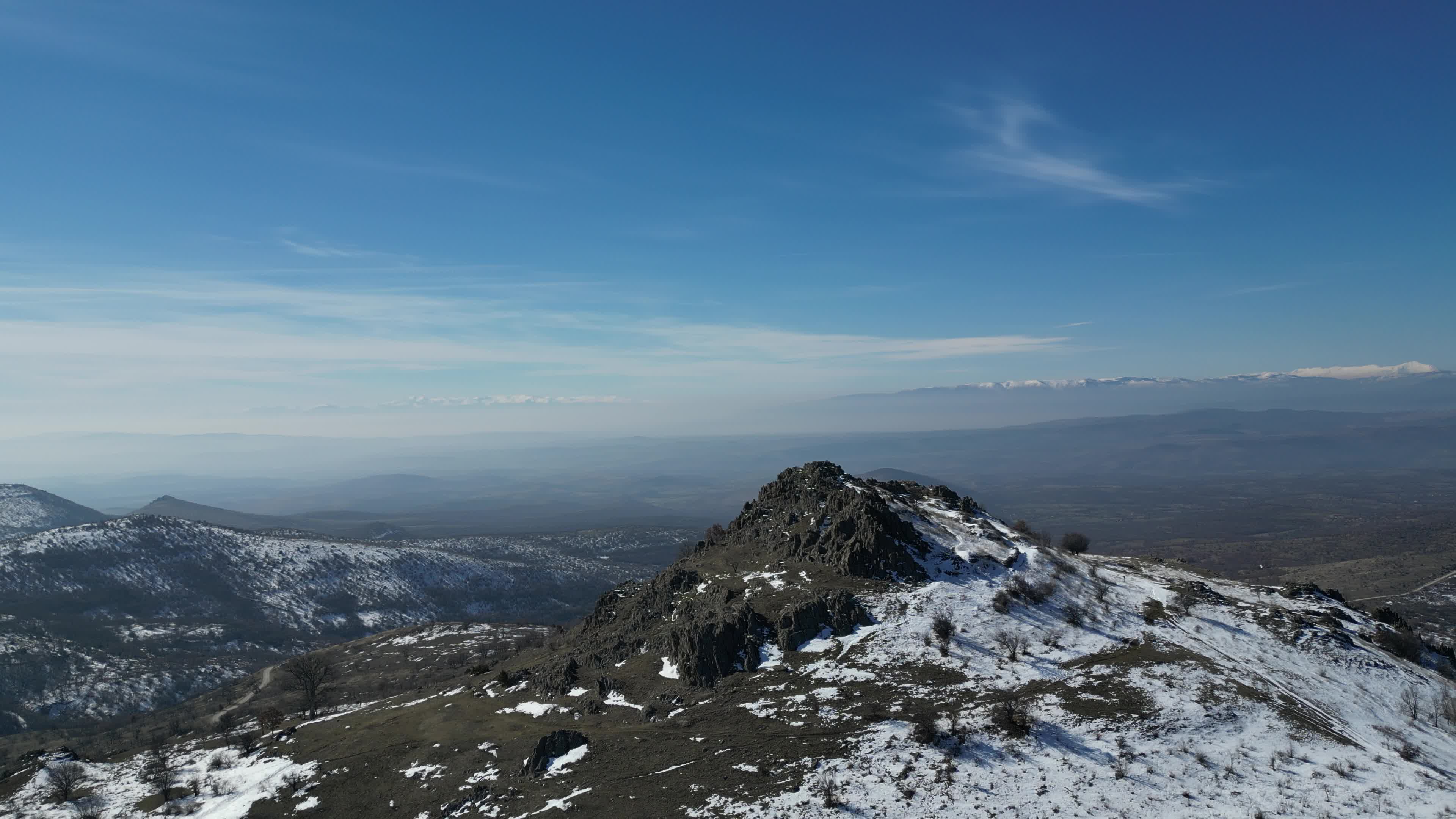 Drone video of the Kokino Megalithic Observatory