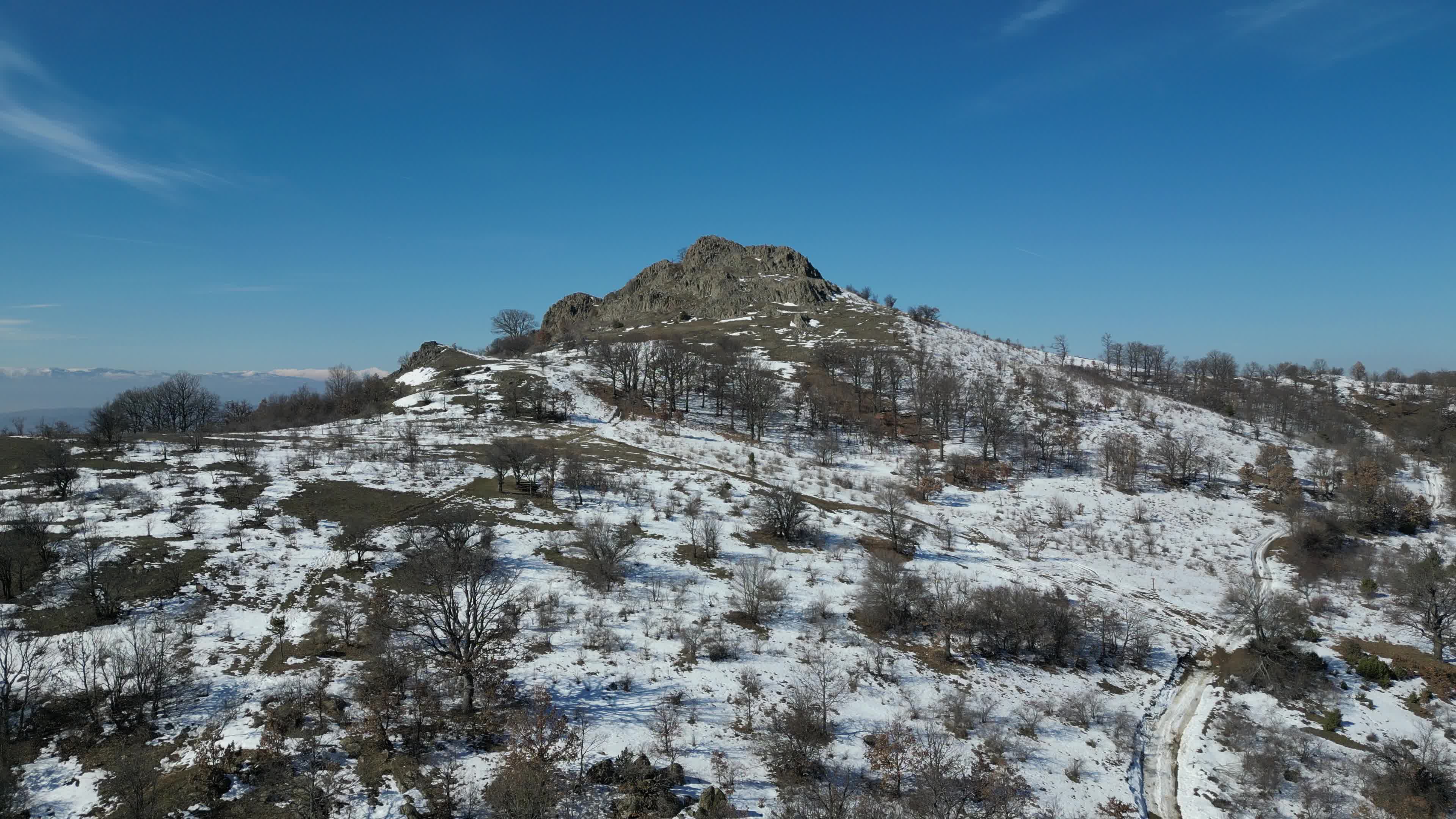 Drone video of the Kokino Megalithic Observatory