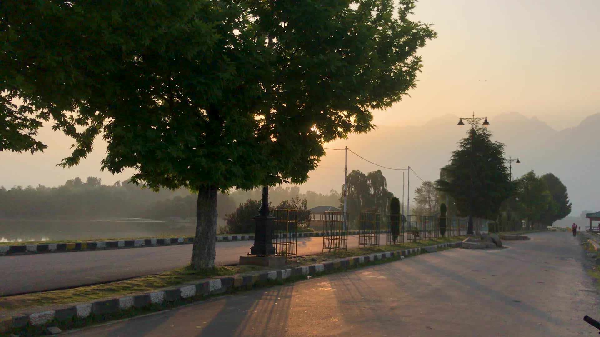 Sunrise In Kashmir, India.