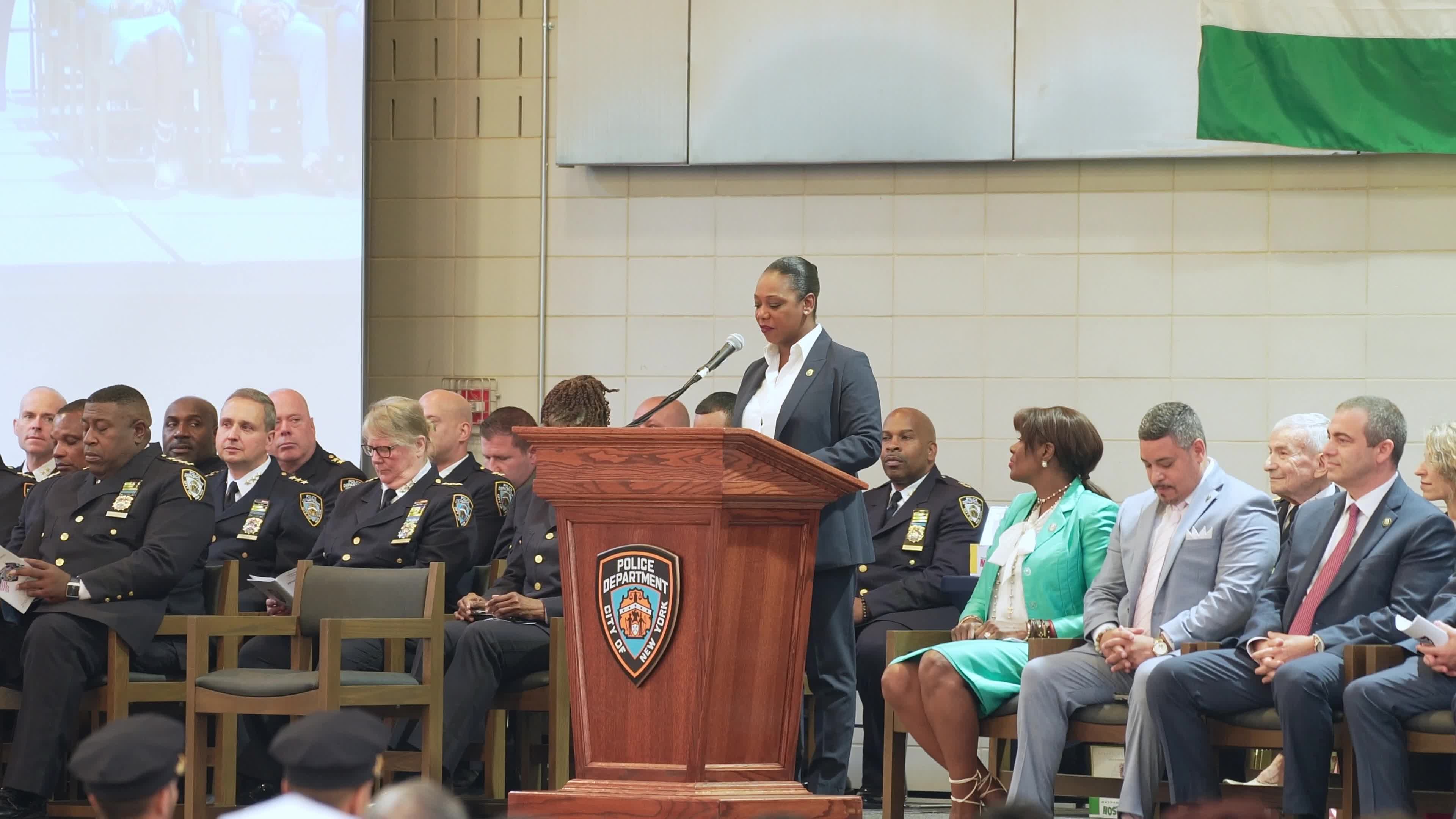 Keechant Sewell Marks Last Day as New York City Police Commissioner