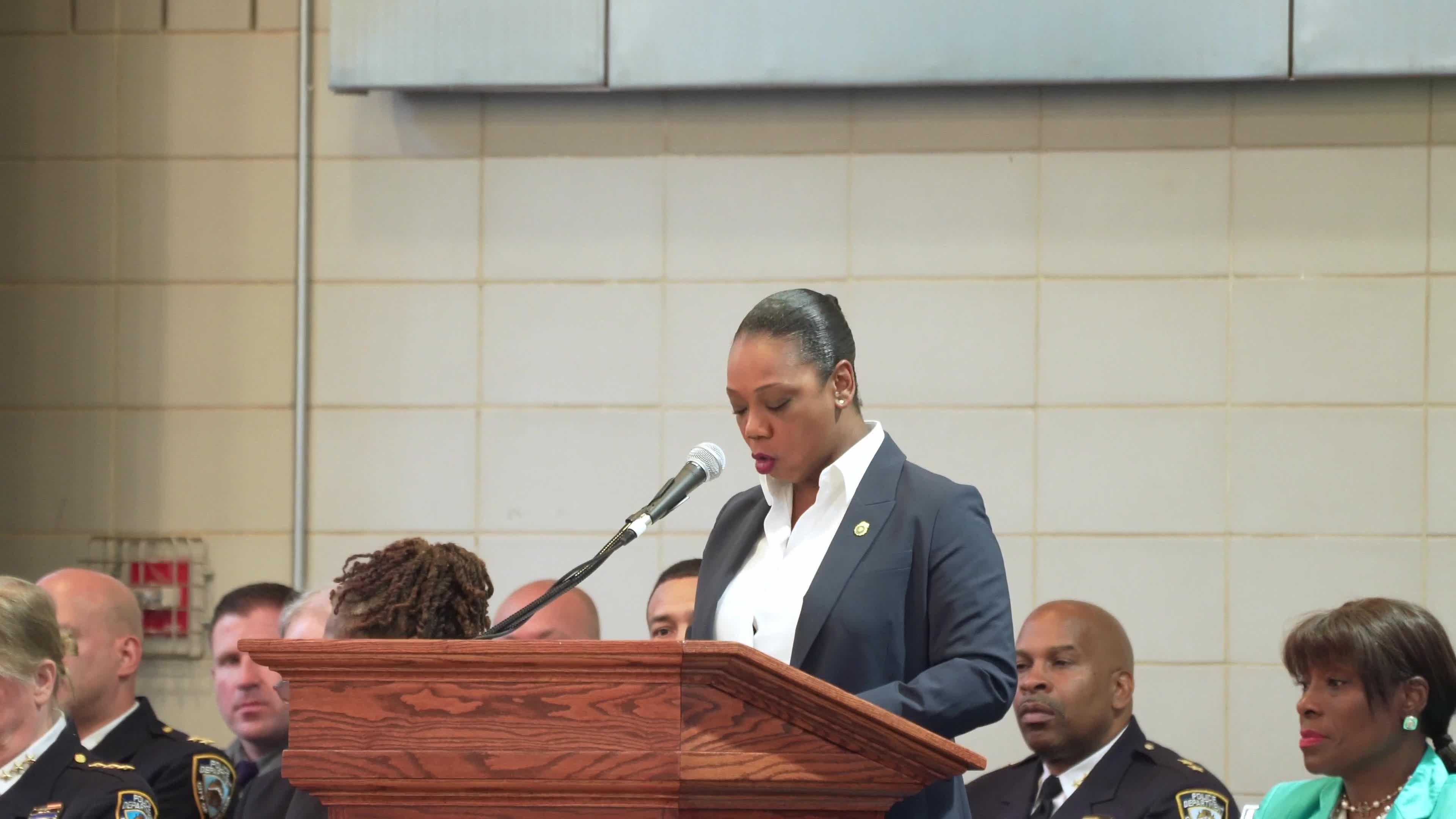 Keechant Sewell Marks Last Day as New York City Police Commissioner