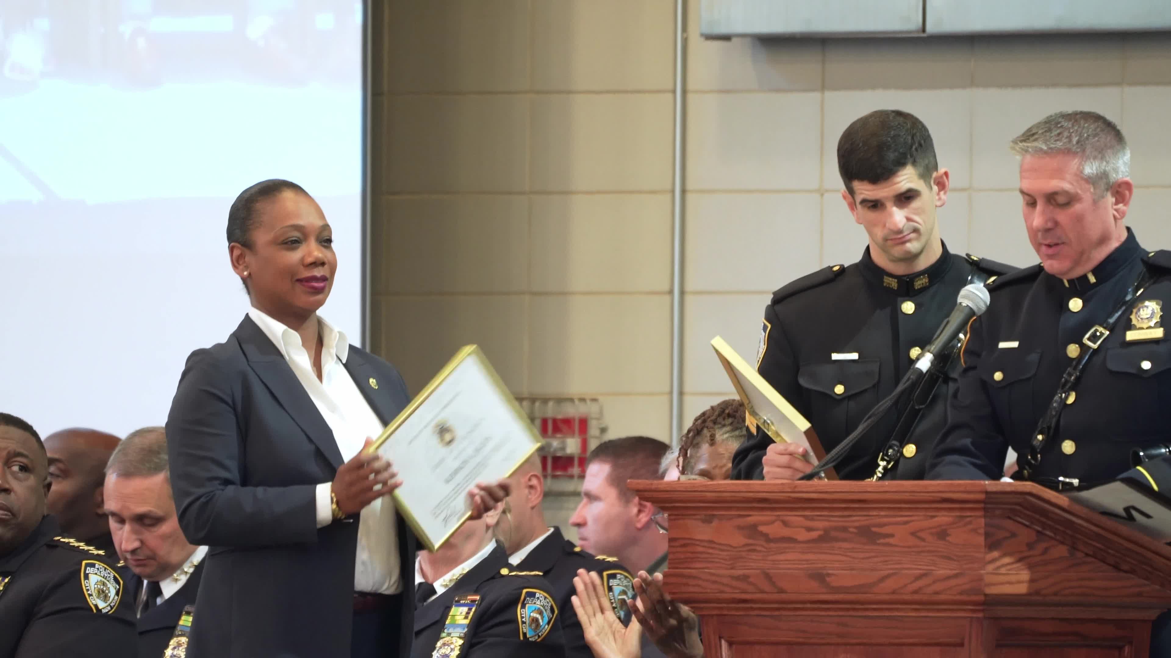 Keechant Sewell Marks Last Day as New York City Police Commissioner