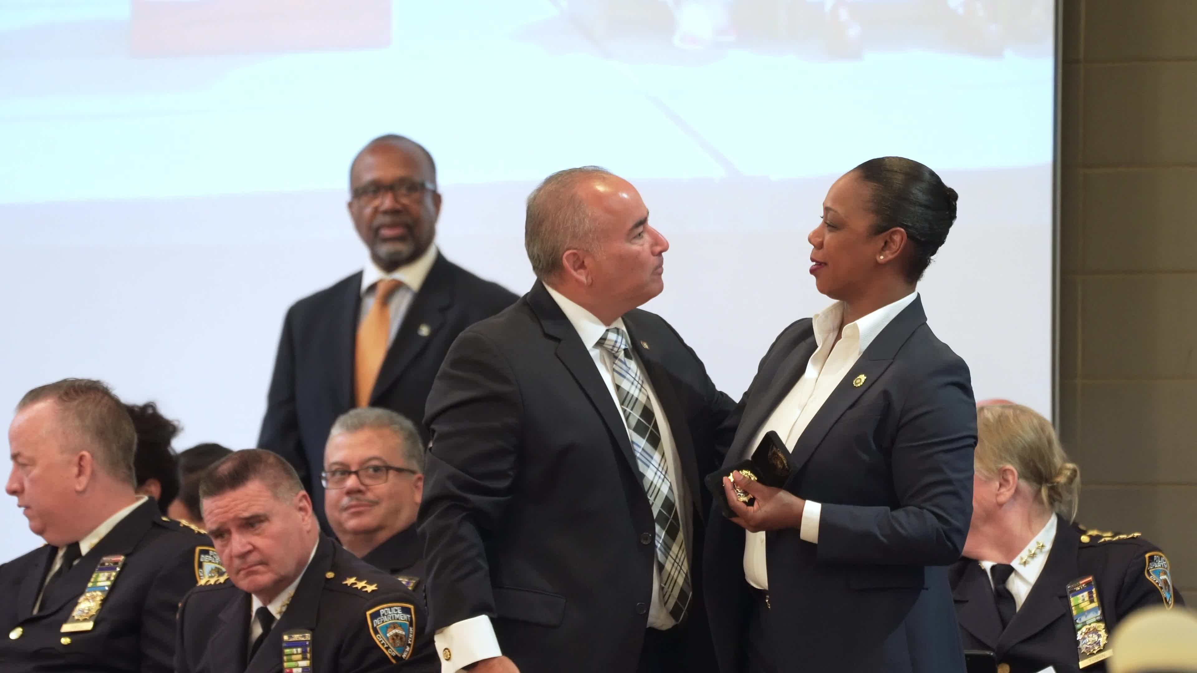 Keechant Sewell Marks Last Day as New York City Police Commissioner