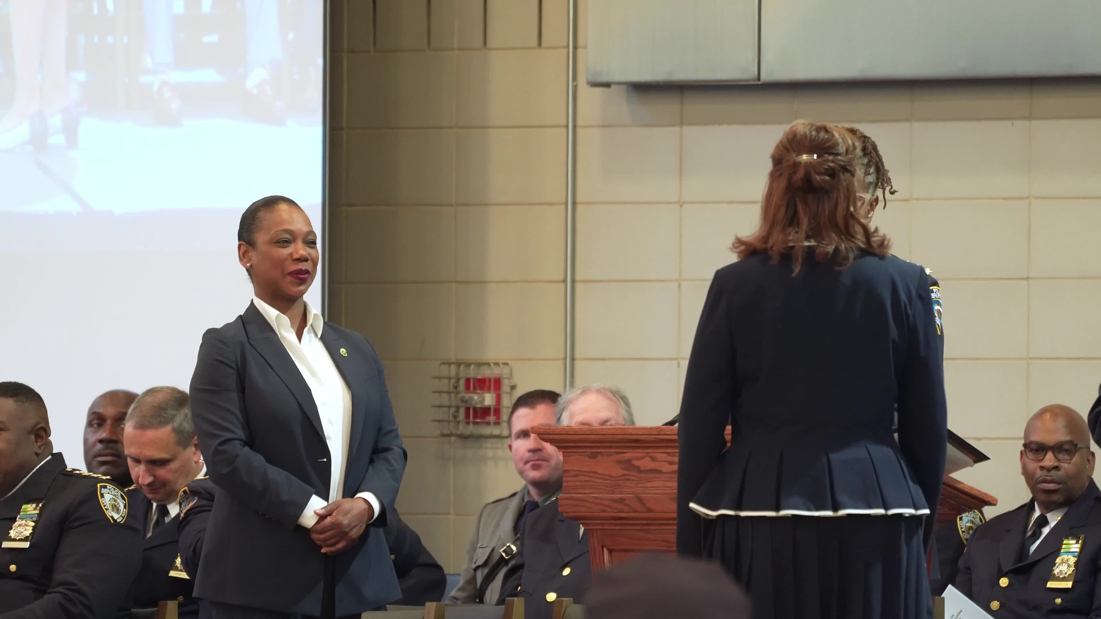 Keechant Sewell Marks Last Day as New York City Police Commissioner