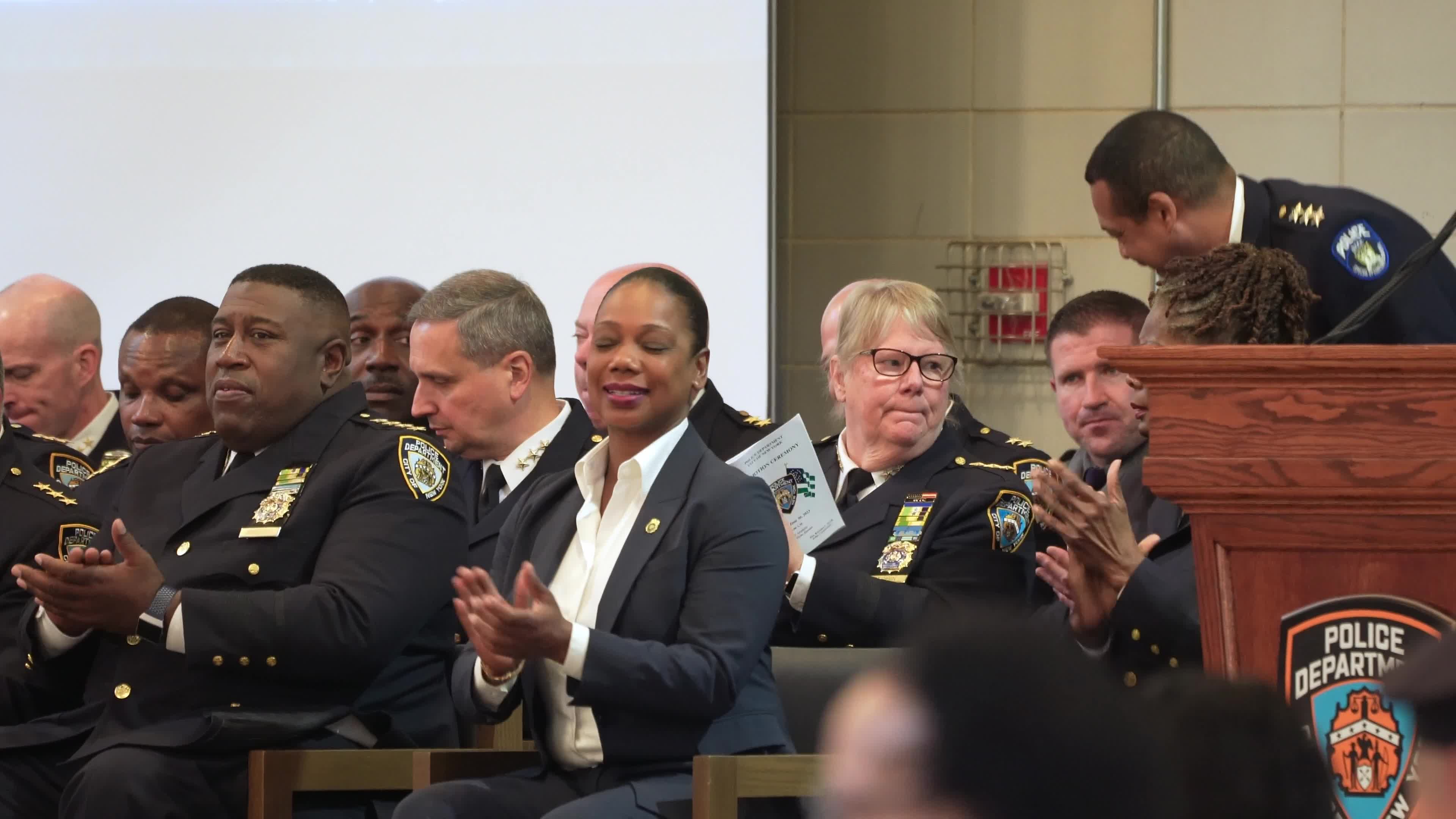 Keechant Sewell Marks Last Day as New York City Police Commissioner