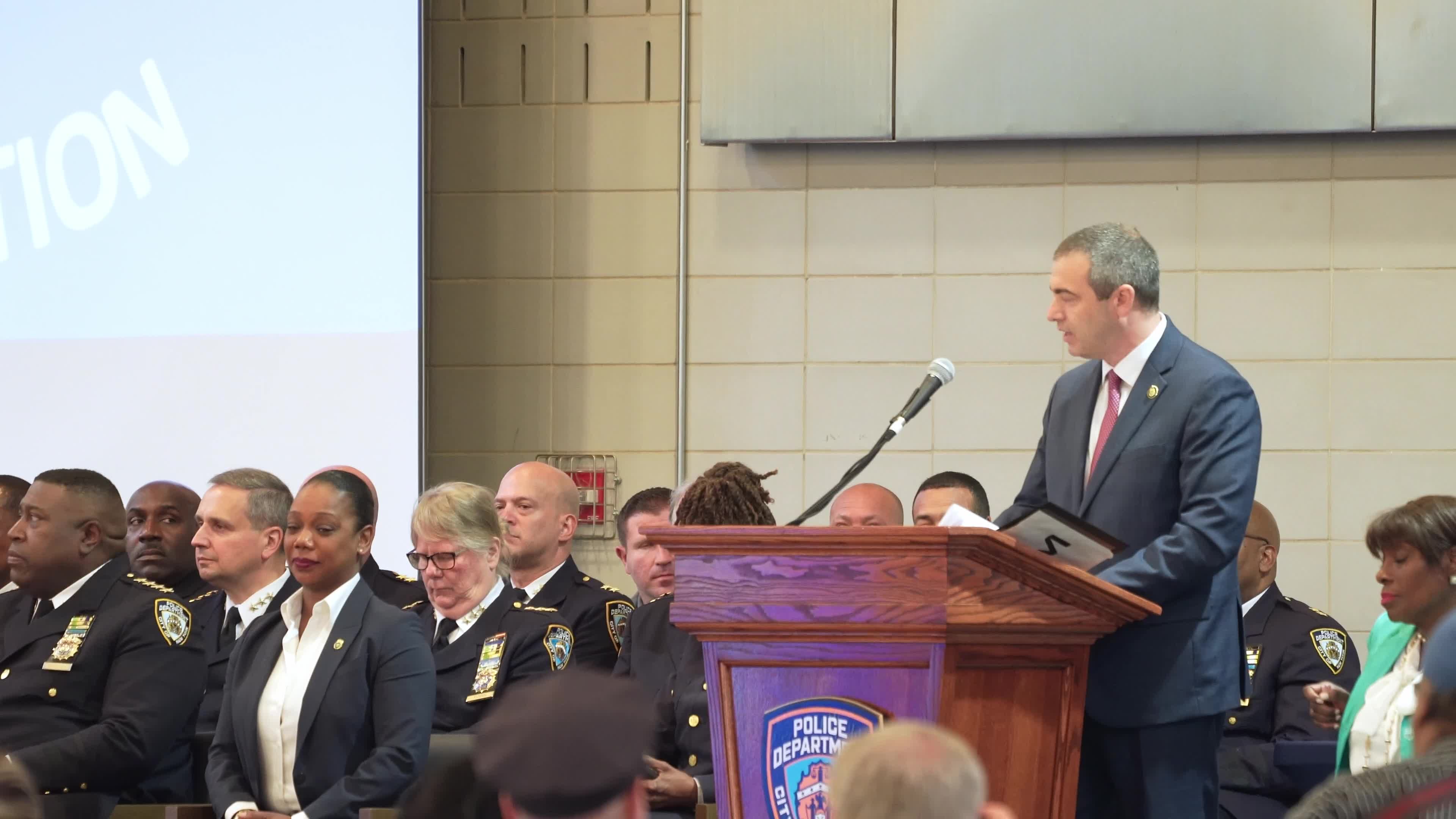 Keechant Sewell Marks Last Day as New York City Police Commissioner