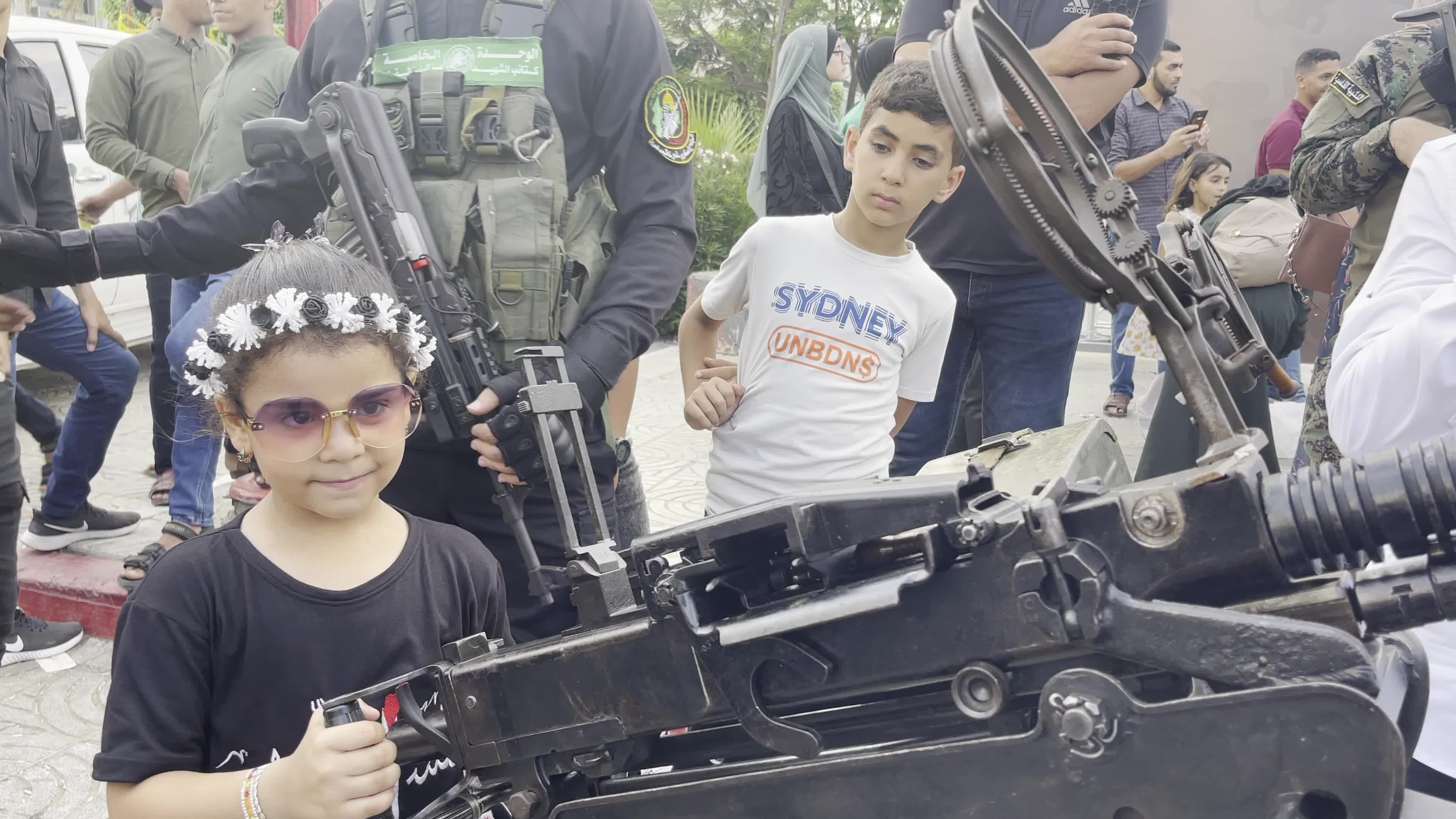 Al-Qassam Brigades' Weapons Exhibition Marks Eid al-Adha in Gaza
