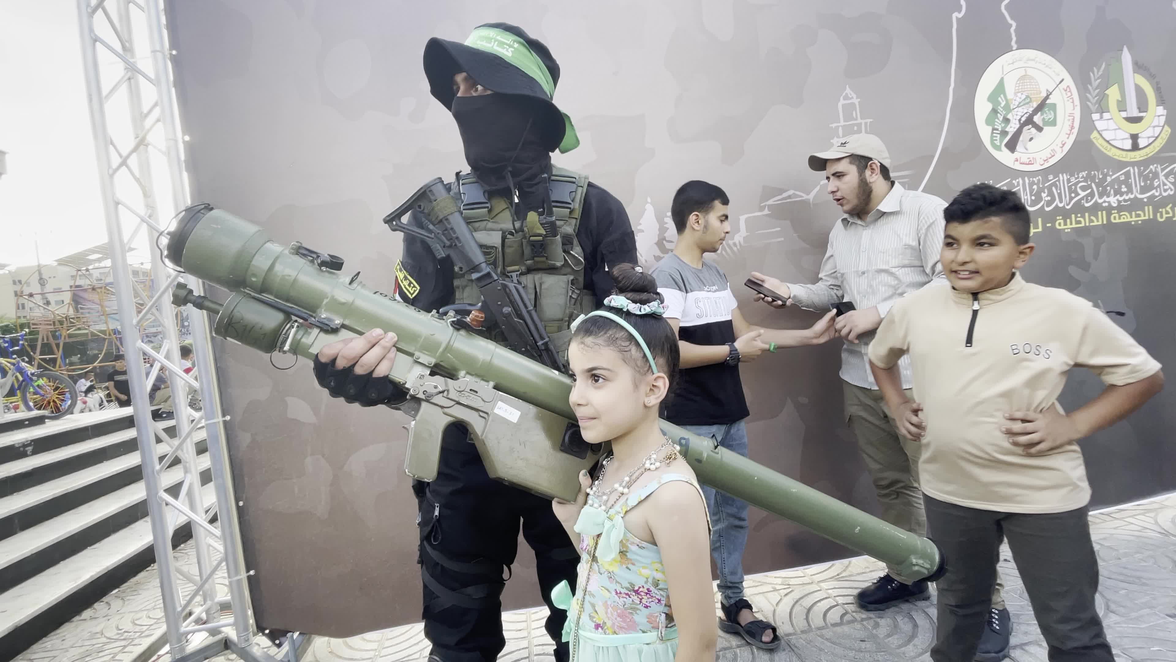 Al-Qassam Brigades' Weapons Exhibition Marks Eid al-Adha in Gaza