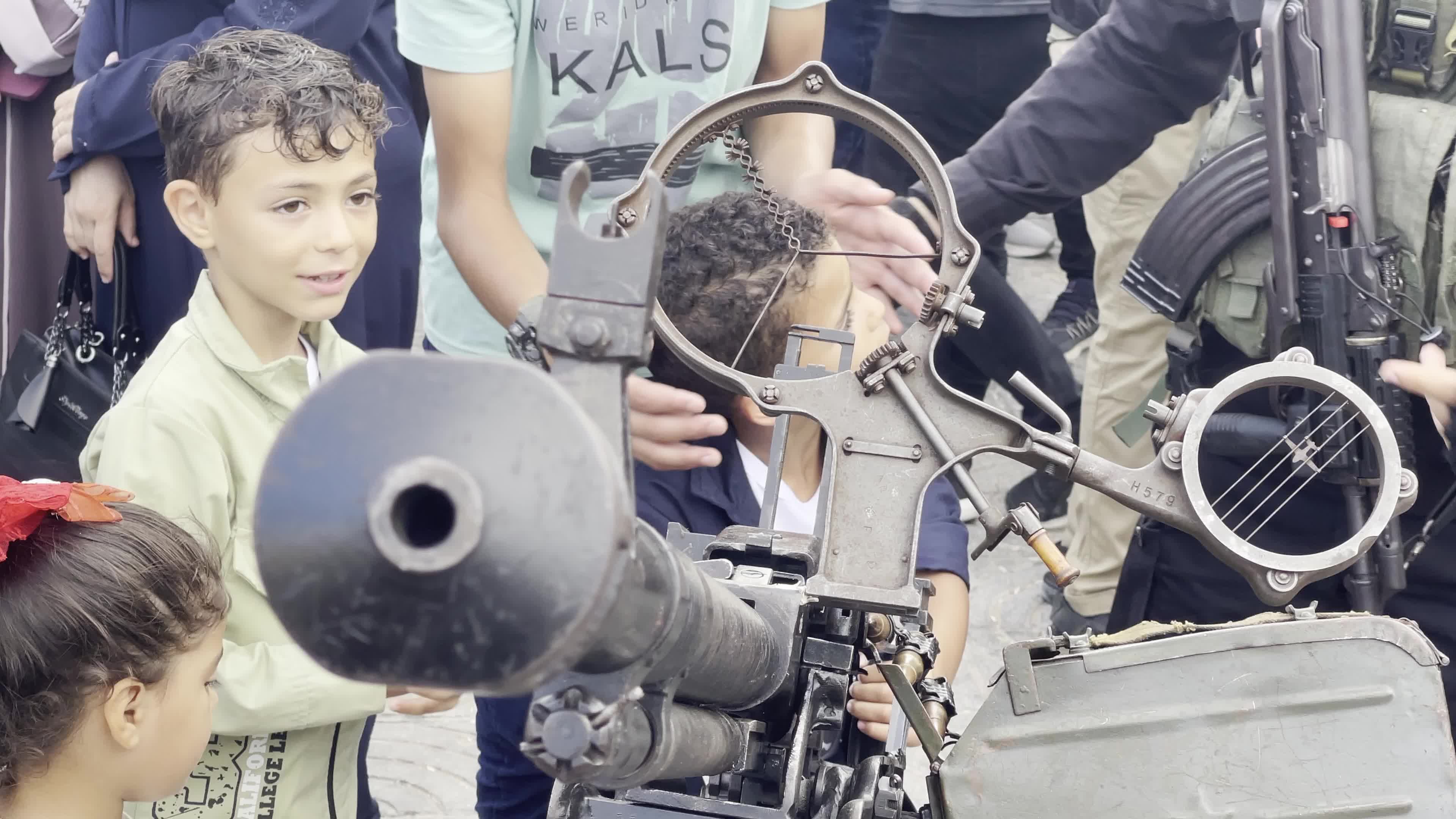 Al-Qassam Brigades' Weapons Exhibition Marks Eid al-Adha in Gaza