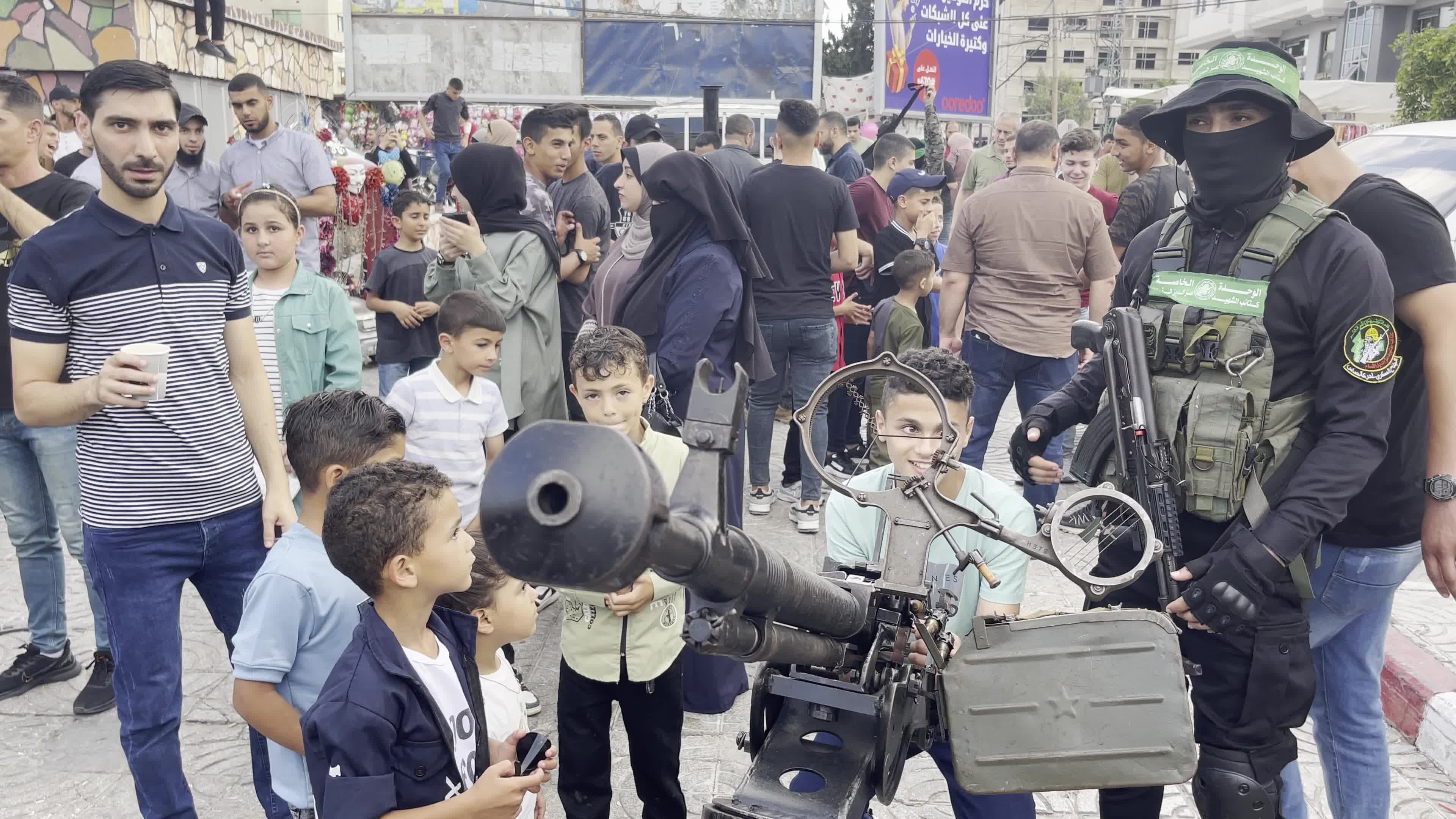 Al-Qassam Brigades' Weapons Exhibition Marks Eid al-Adha in Gaza