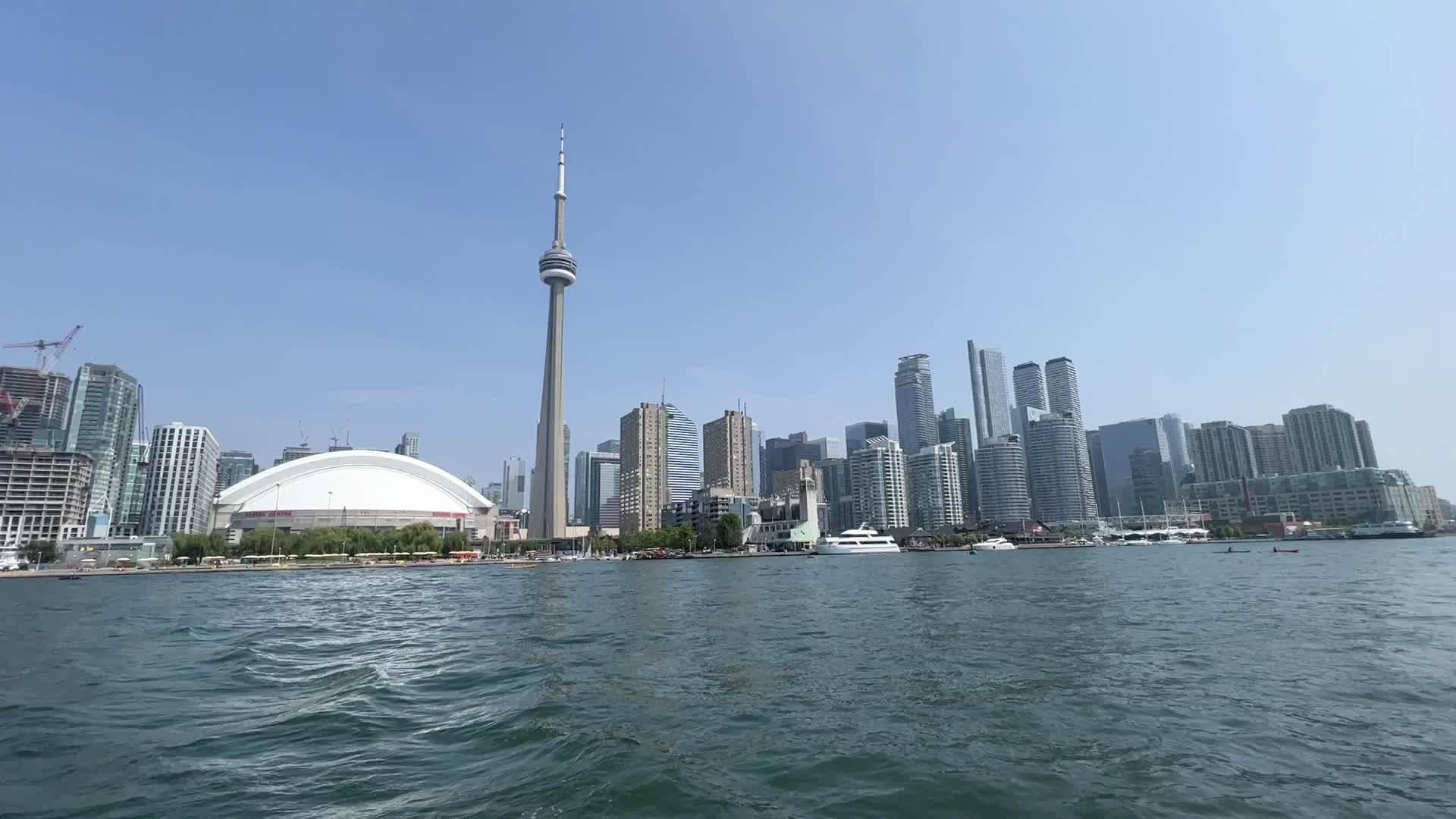 Skyline of the city of Toronto