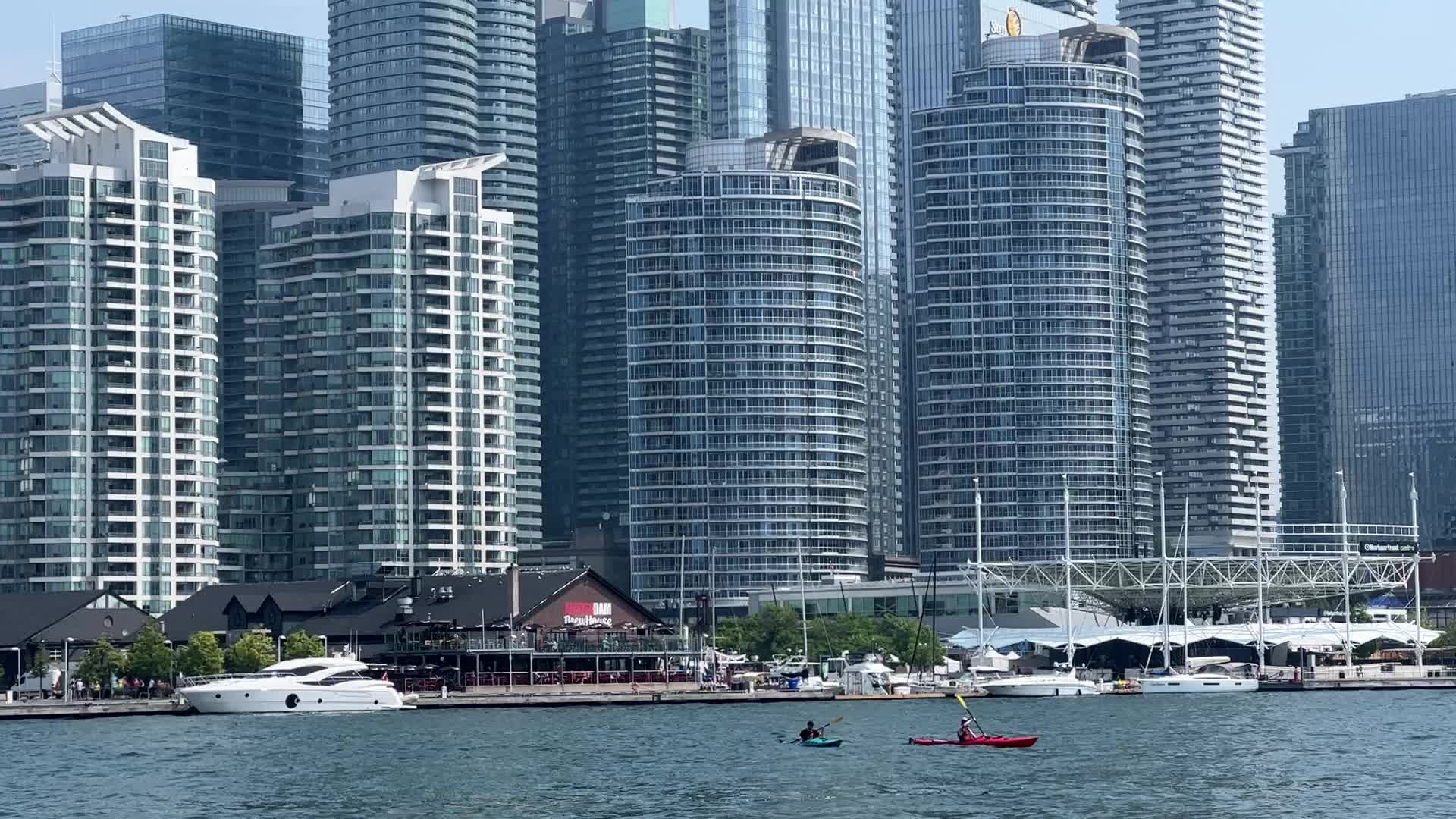 Skyline of the city of Toronto