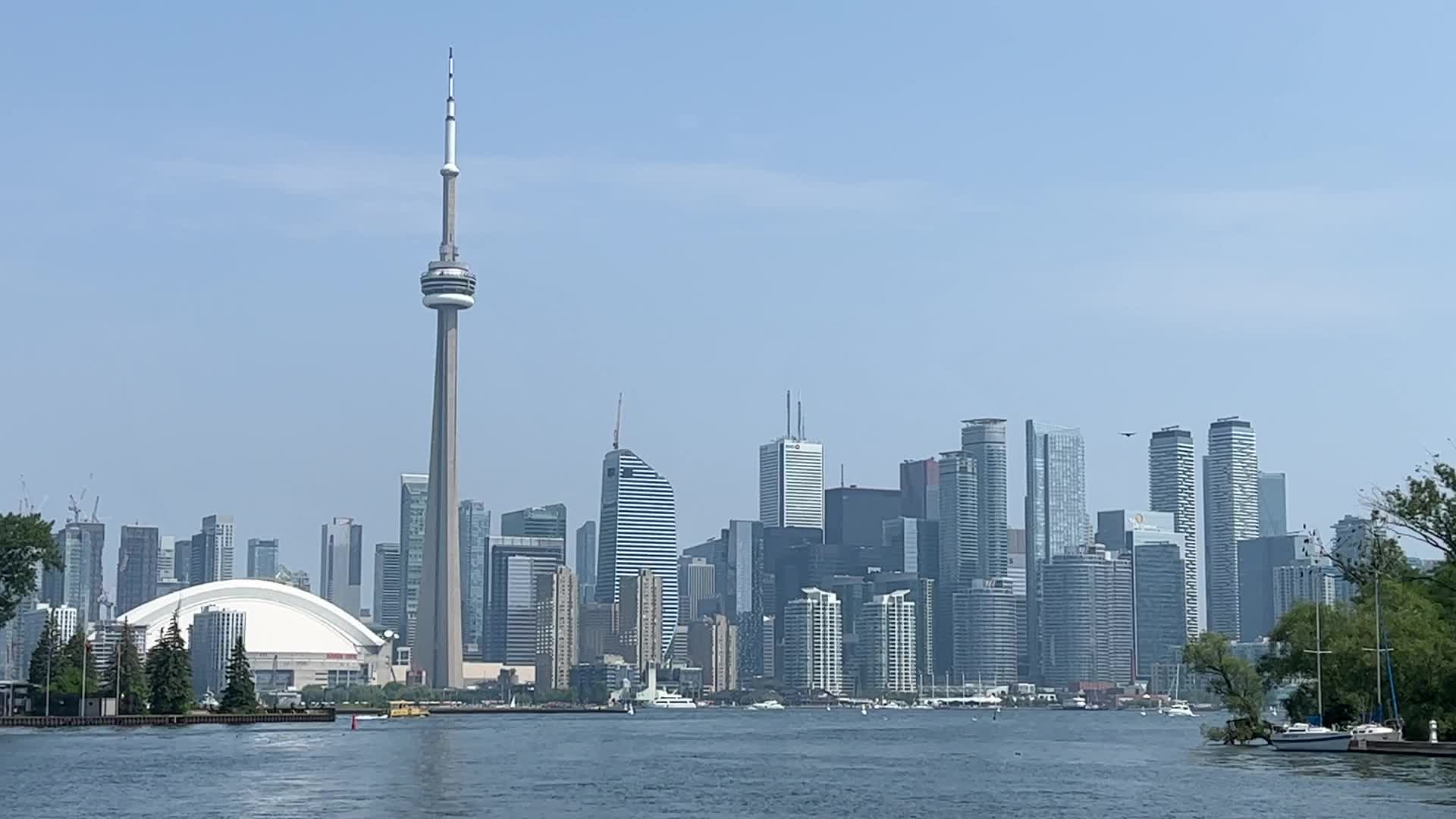 Skyline of the city of Toronto