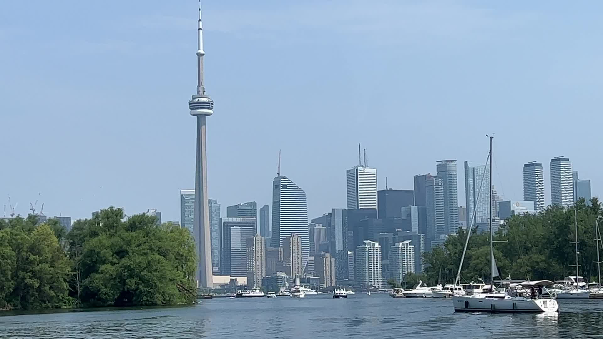 Skyline of the city of Toronto