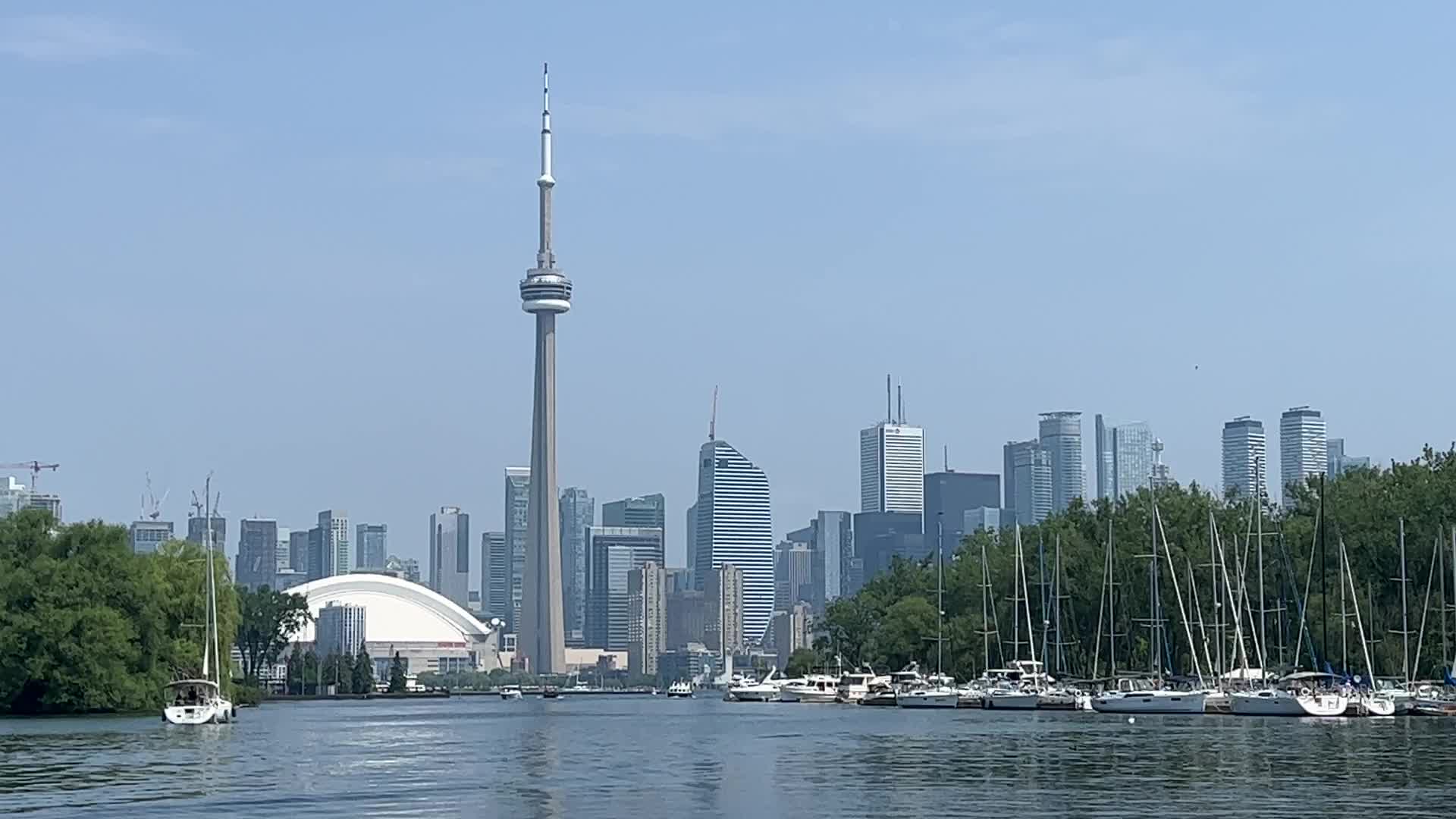 Skyline of the city of Toronto
