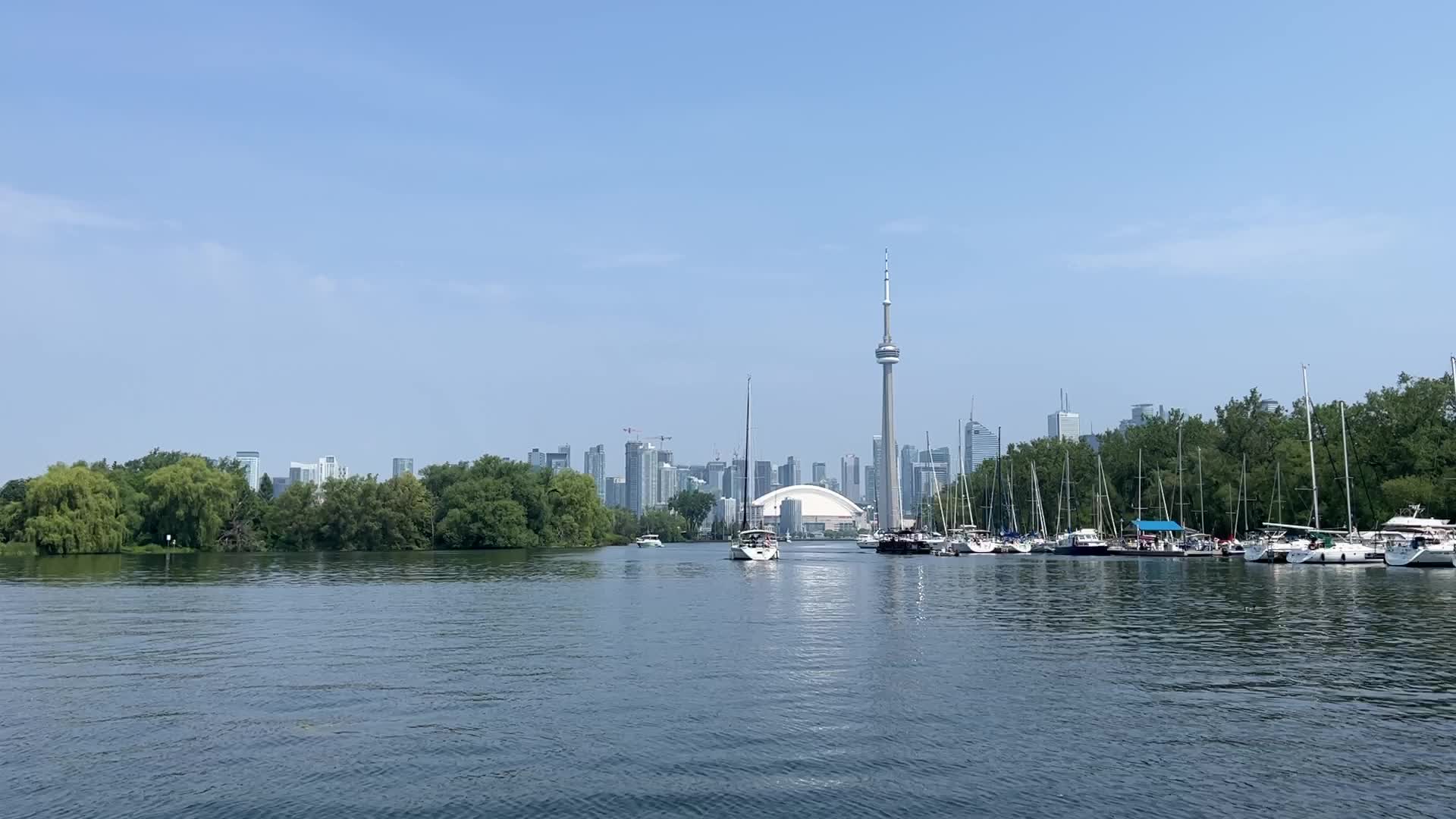 Skyline of the city of Toronto