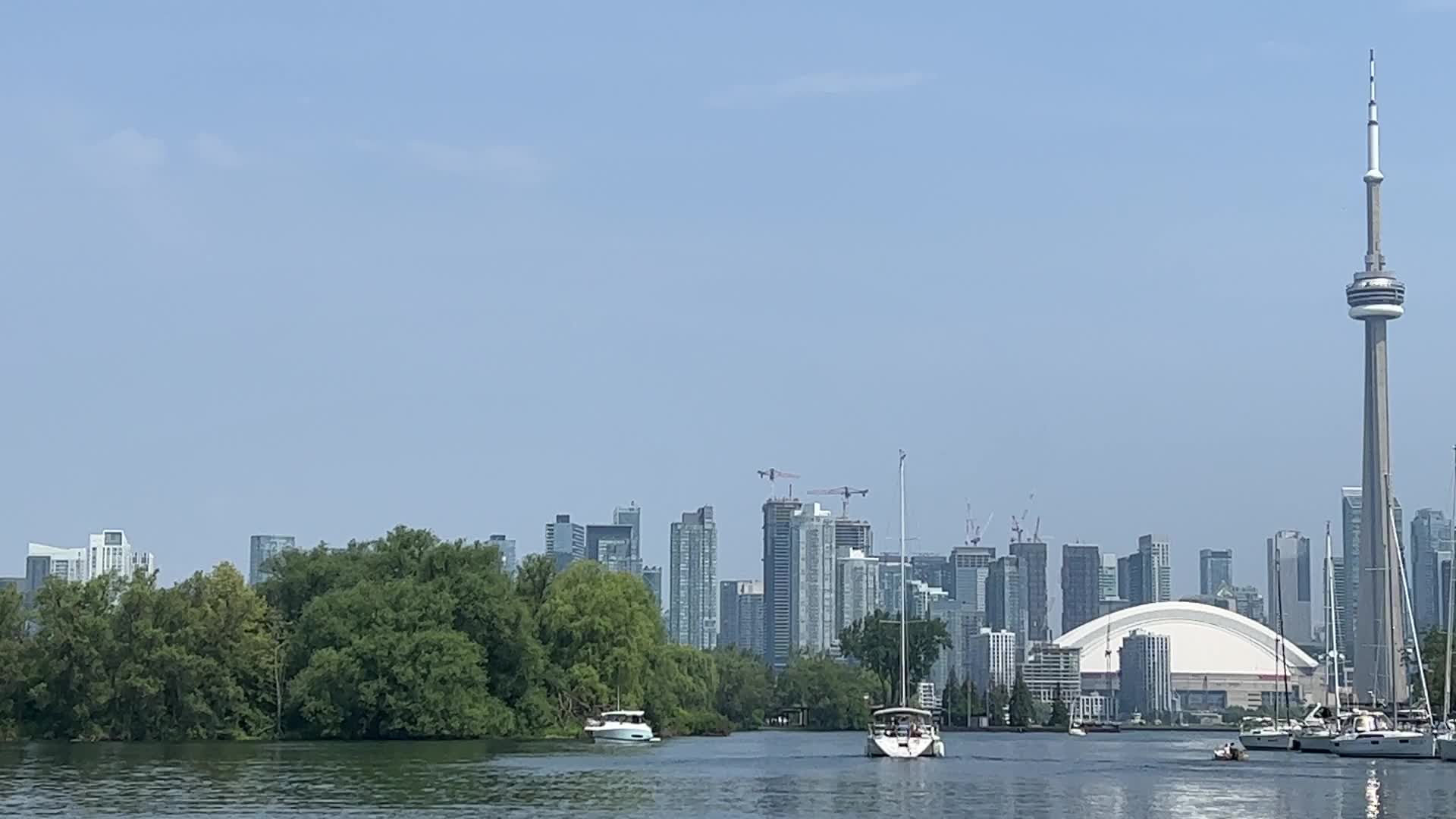 Skyline of the city of Toronto