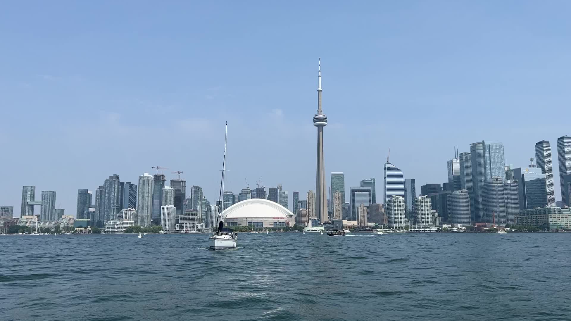 Skyline of the city of Toronto