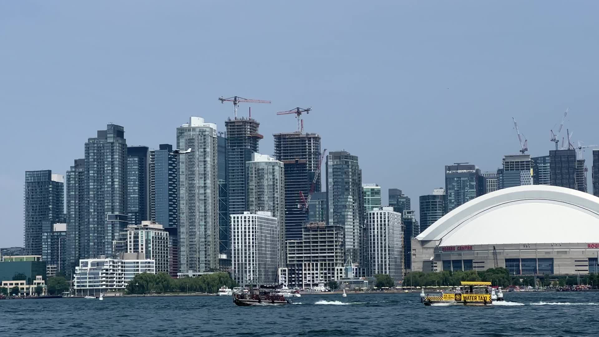 Skyline of the city of Toronto