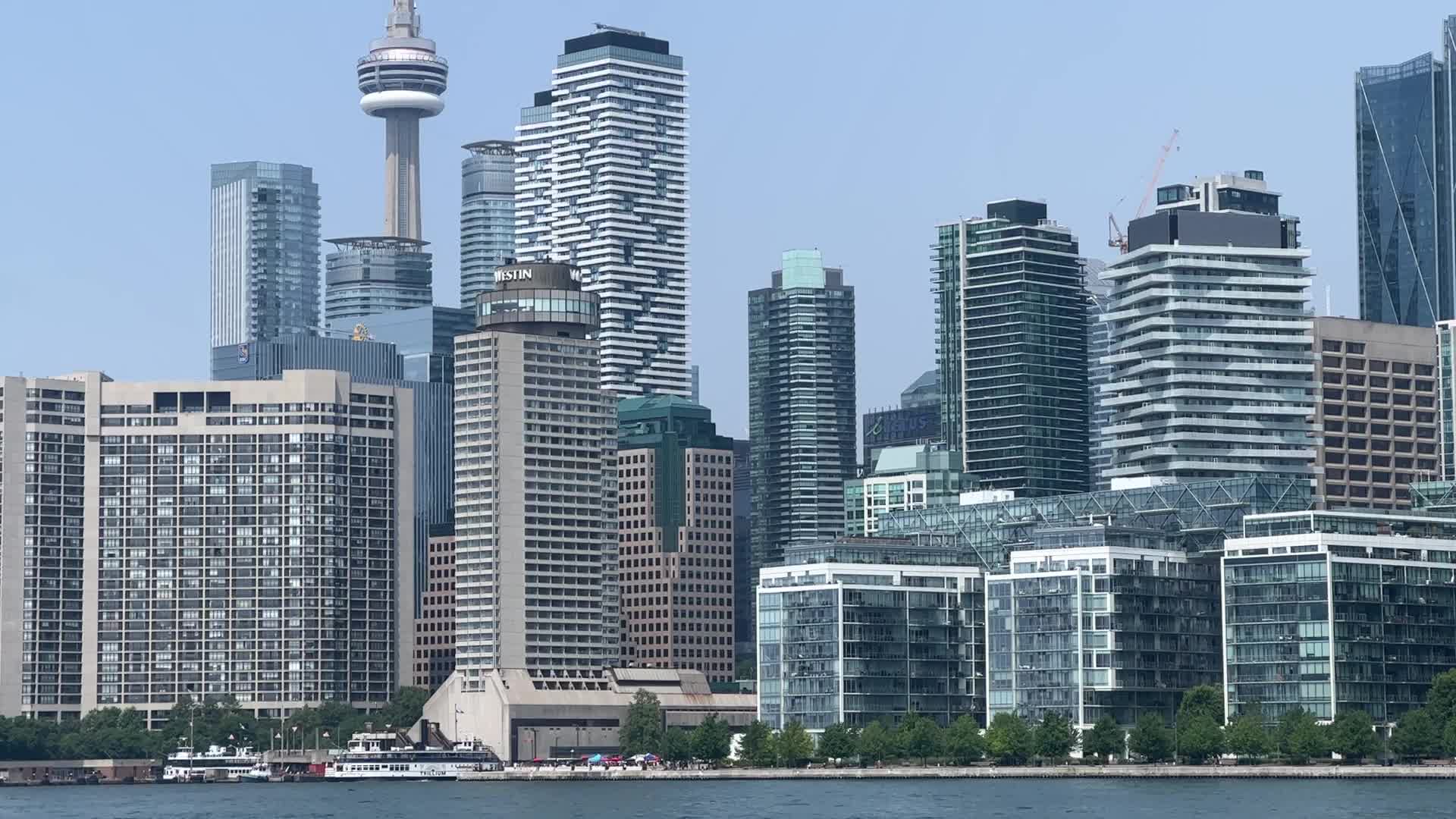 Skyline of the city of Toronto