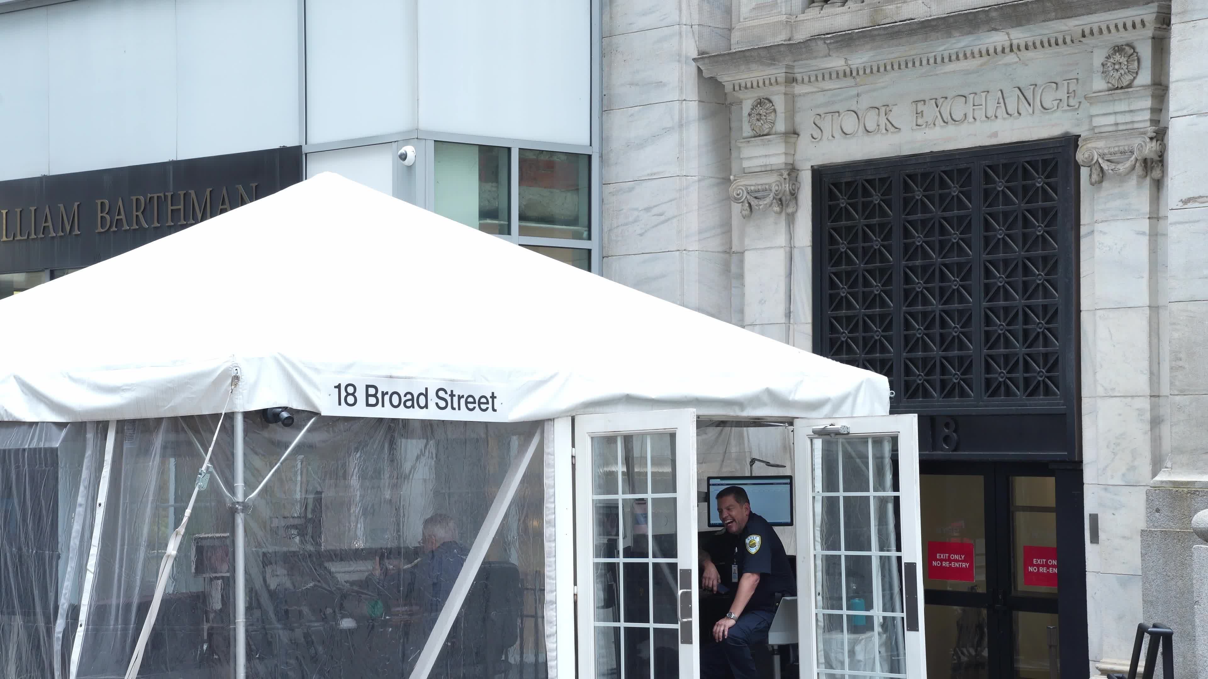New York Stock Exchange Atmosphere