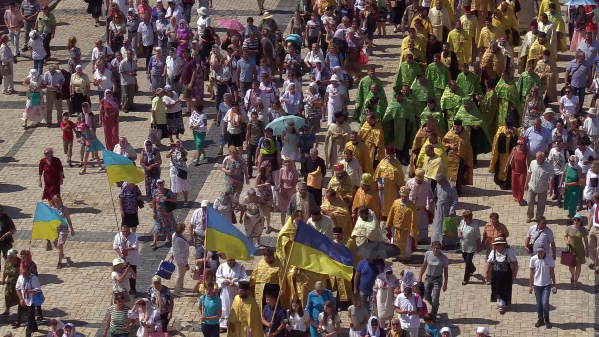 Celebration of the 1031rd anniversary of Christianization of Kievan Rus in Kiev