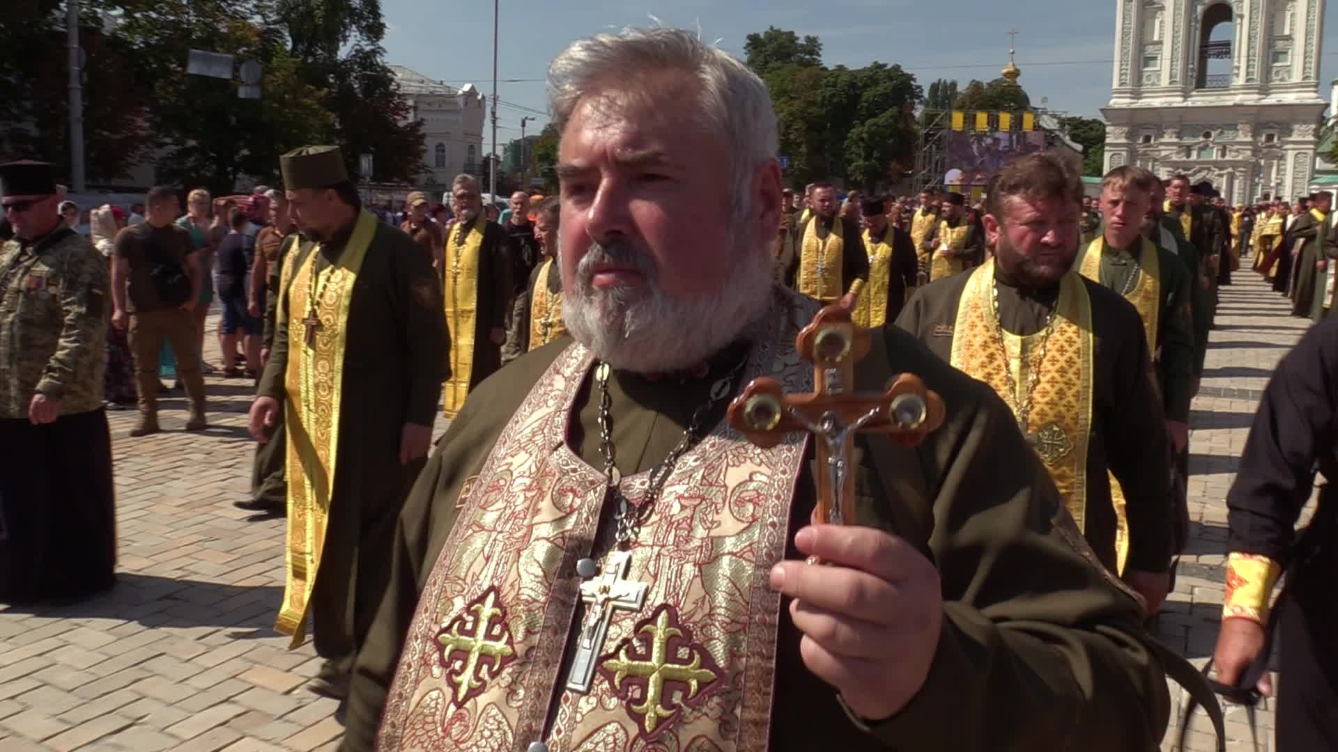 Celebration of the 1031rd anniversary of Christianization of Kievan Rus in Kiev
