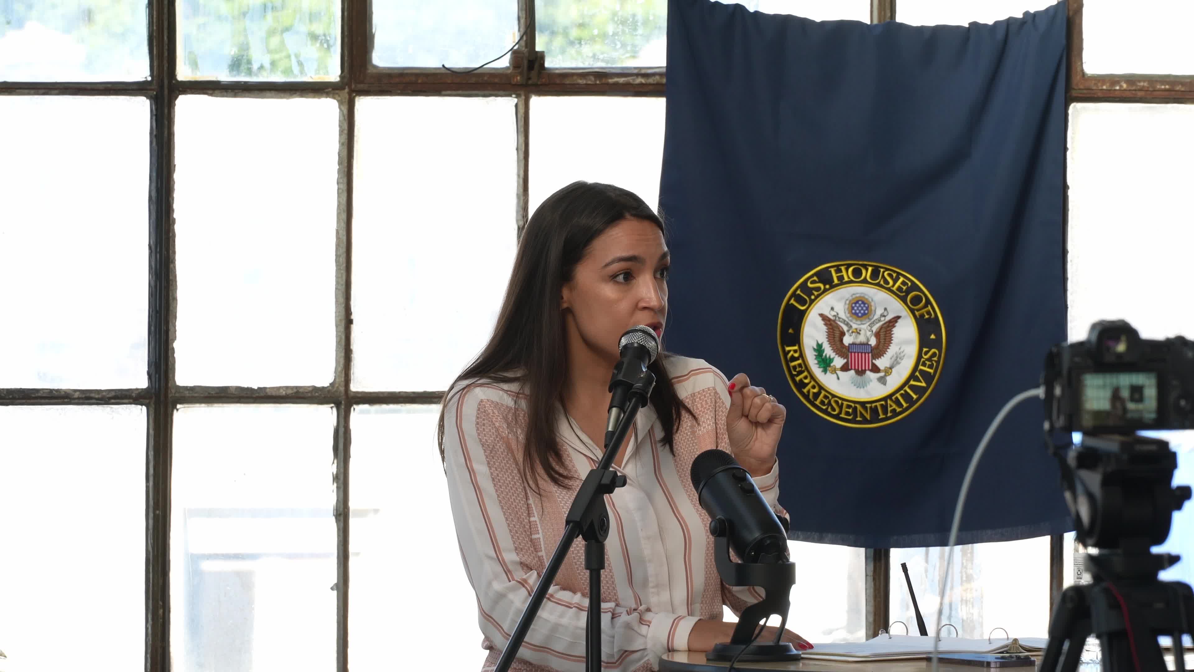 Representative Alexandria Ocasio-Cortez Hosts Town Hall in The Bronx
